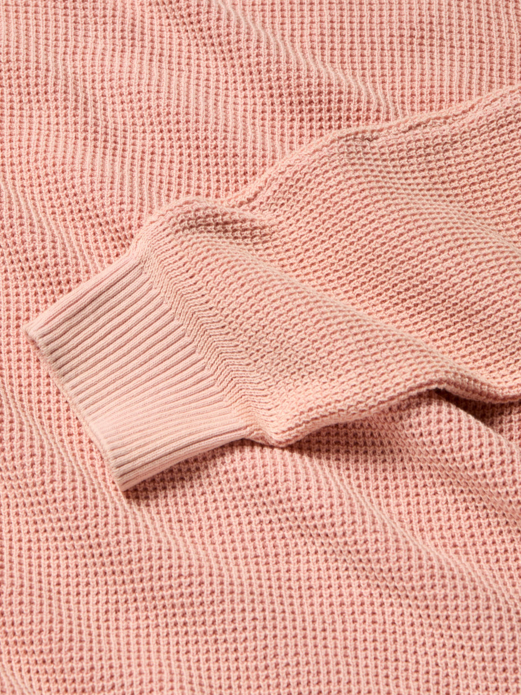 Sunwashed Crewneck Sweater - Coral Dawn