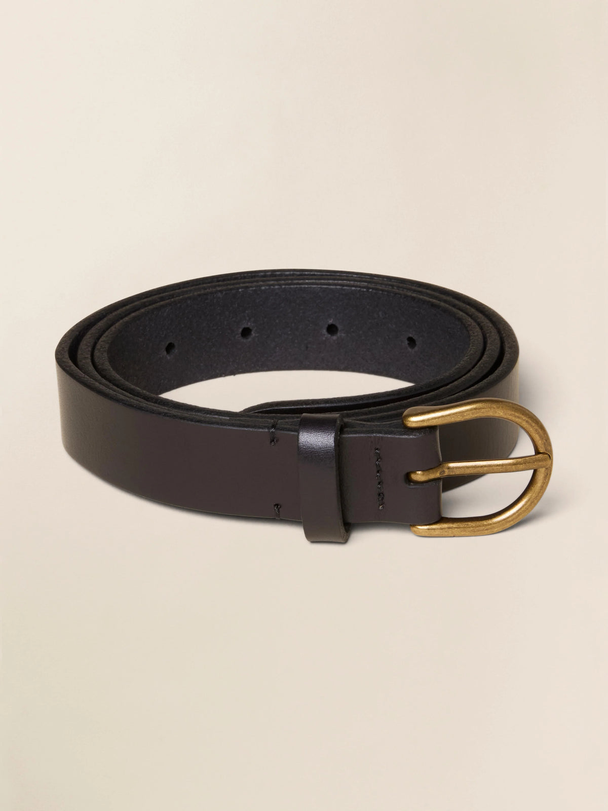 Women's Leather Belt - Black Main image
