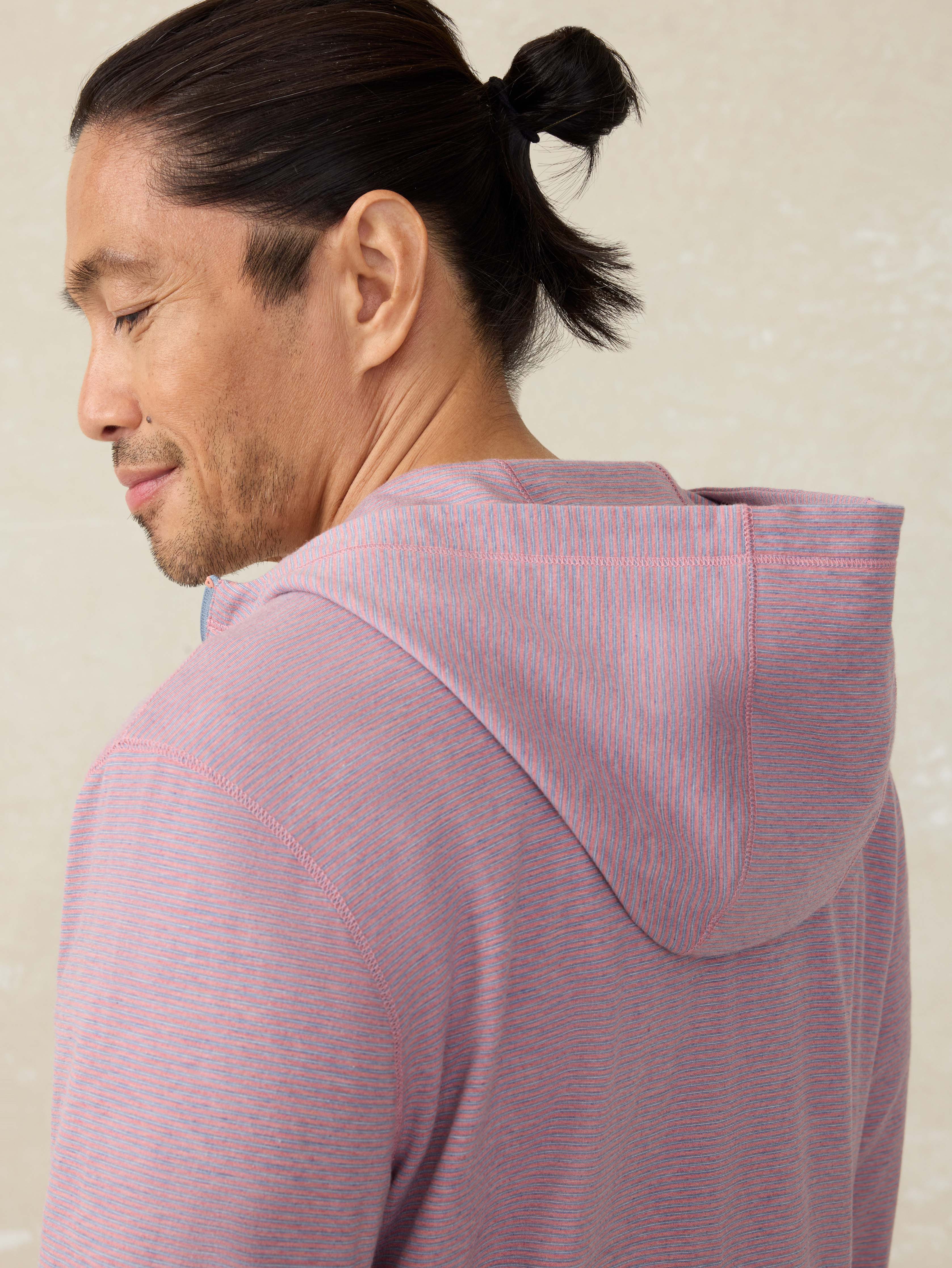 Movement™ Hoodie - Rose Creek Stripe Secondary image