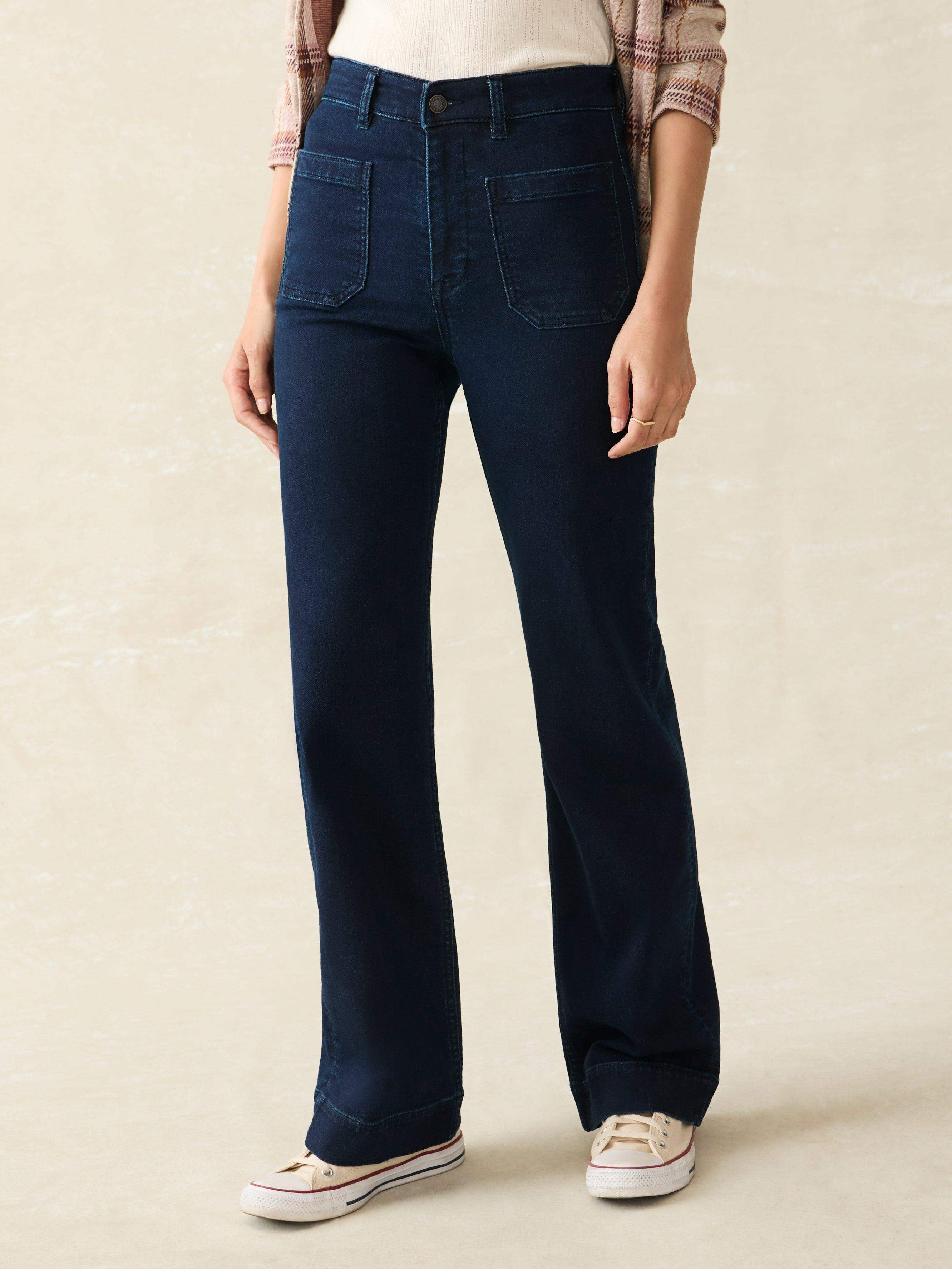 Stretch Terry Patch Pocket Pant - Clermont Wash Main image