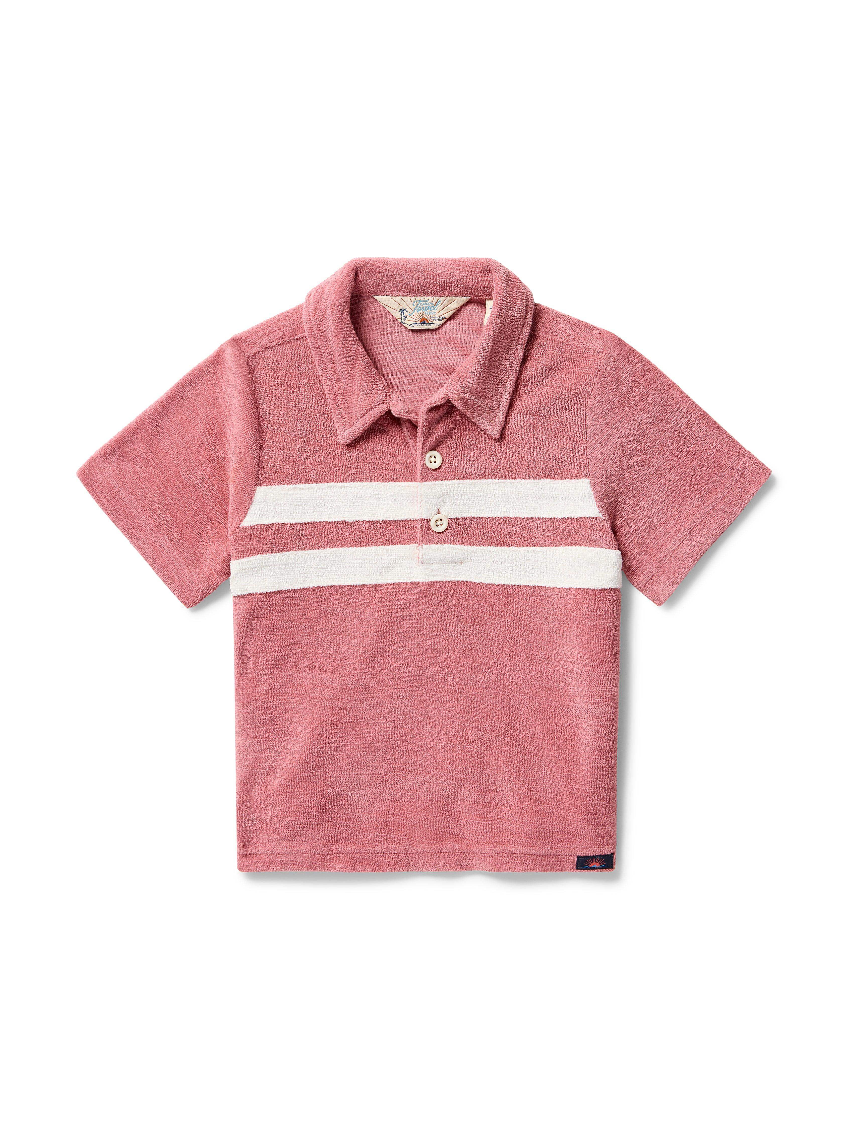 Kids Cabana Towel Terry Polo - Faded Flag Main image