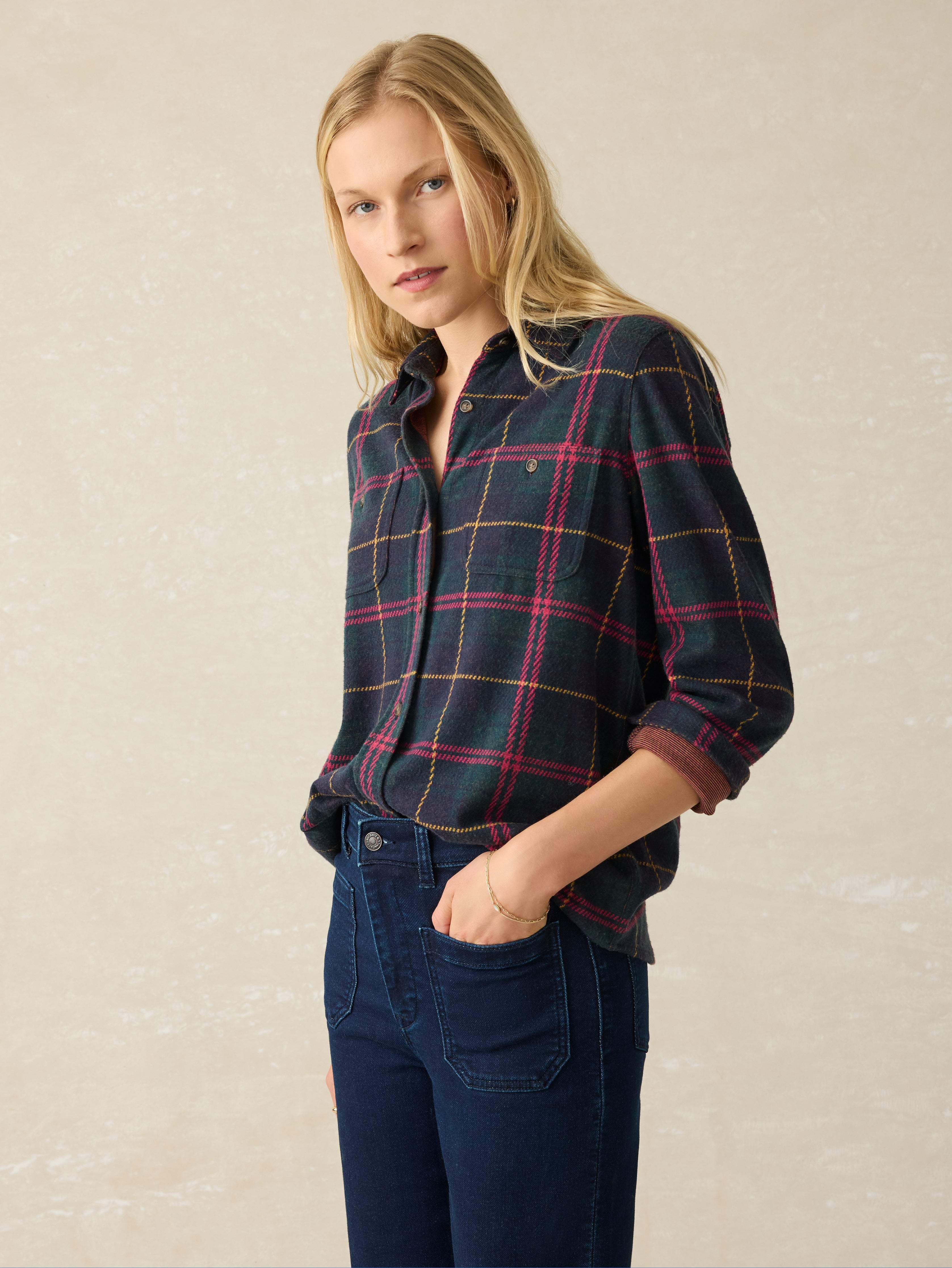 Legend™ Sweater Shirt - Outer Limits Plaid Secondary image