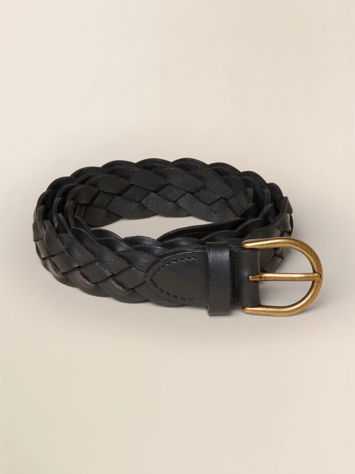 Women's Braided Belt - Black Main image