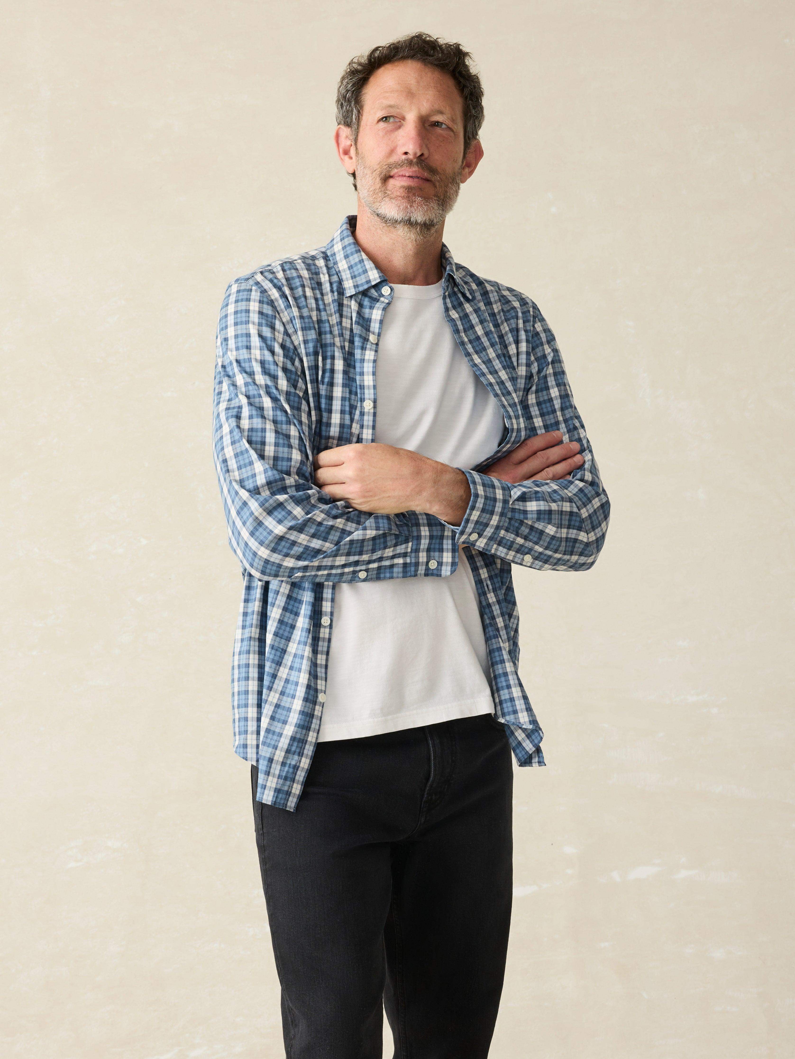 Movement™ Shirt - Seaside Blue Plaid Secondary image