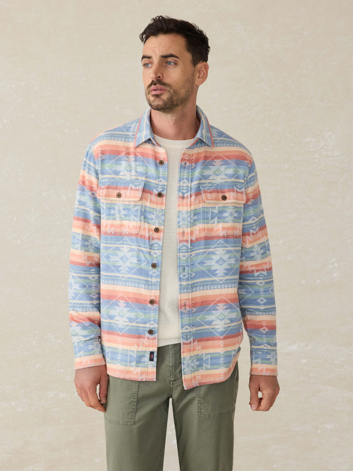 Doug Good Feather Canyon Overshirt - Dusk Star Glow Main image