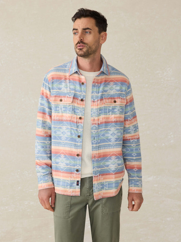 Doug Good Feather Canyon Overshirt - Dusk Star Glow