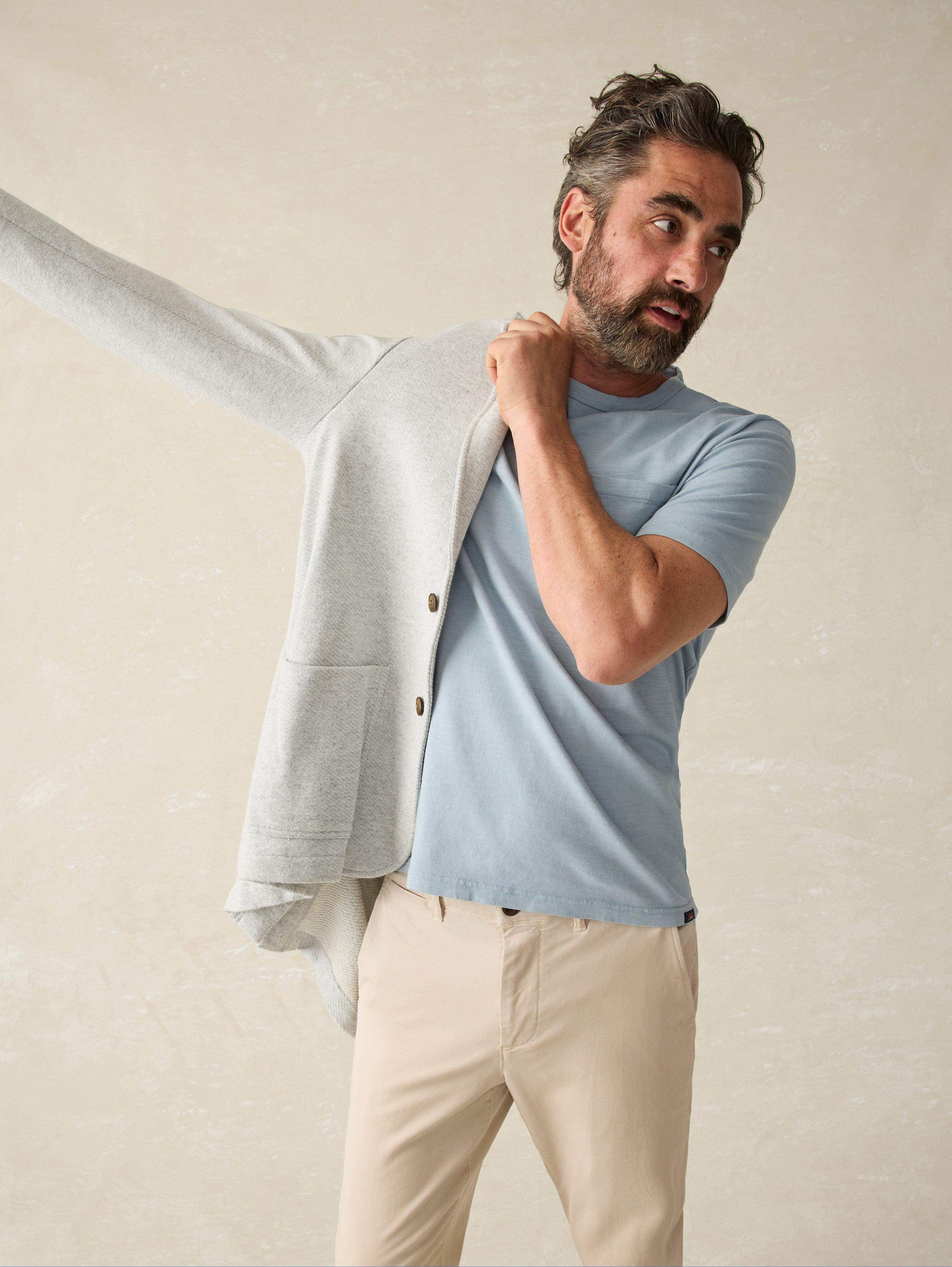 Sunwashed Pocket Tee - Blue Breeze Secondary image