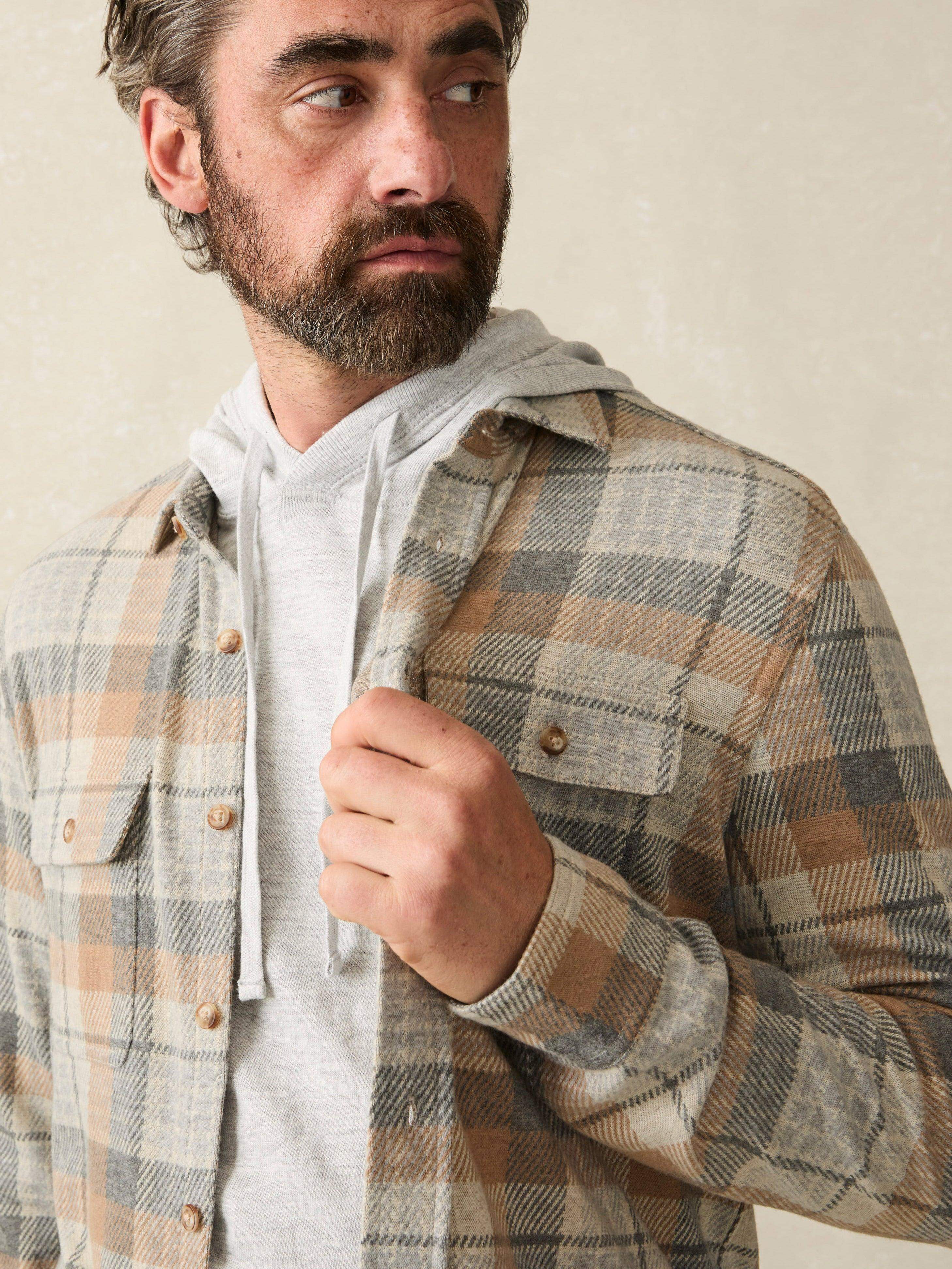 Legend™ Sweater Shirt - Desert Plaid Secondary image