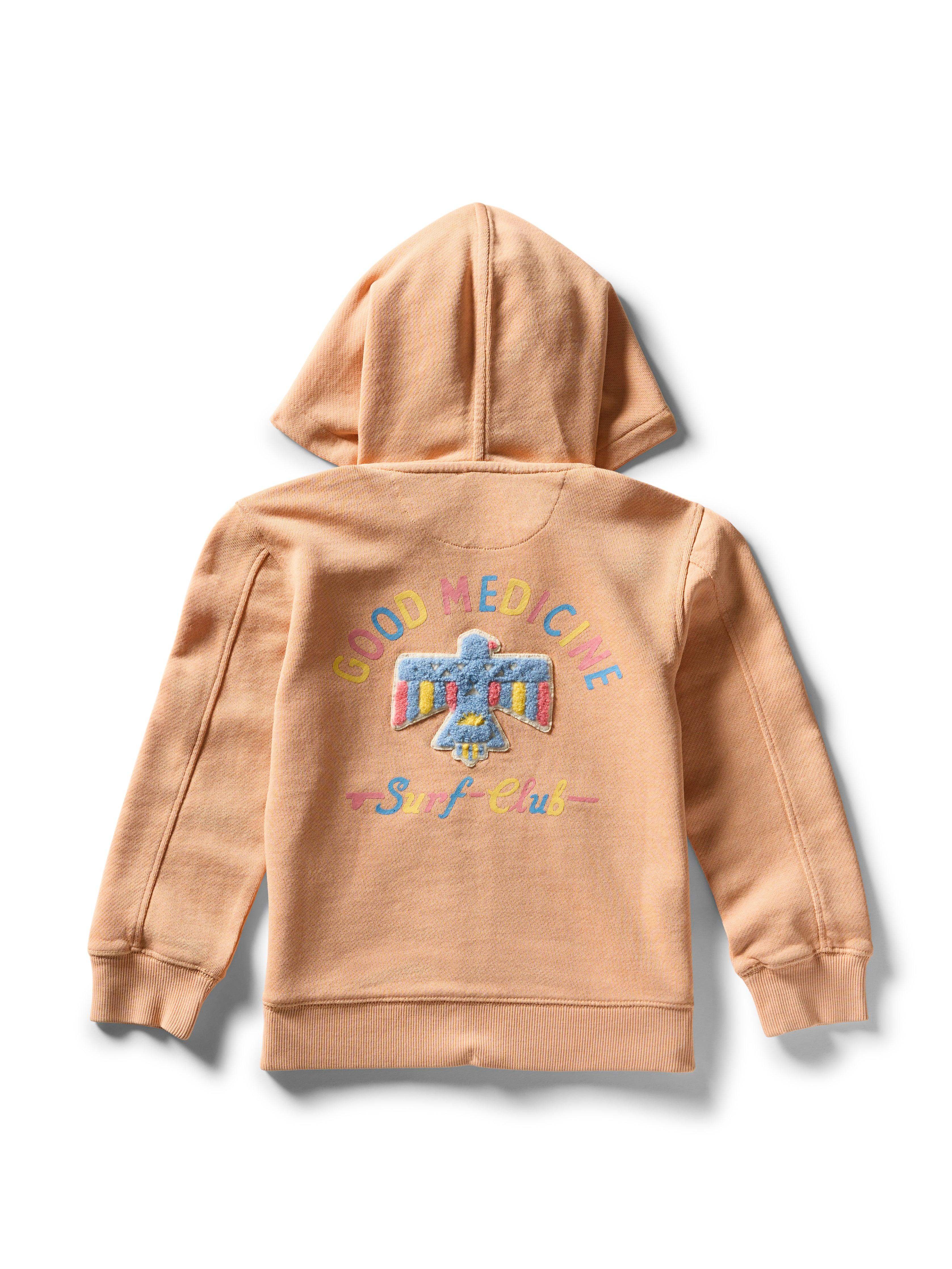Kids Steven Paul Judd Good Medicine Hoodie - Orange Main image