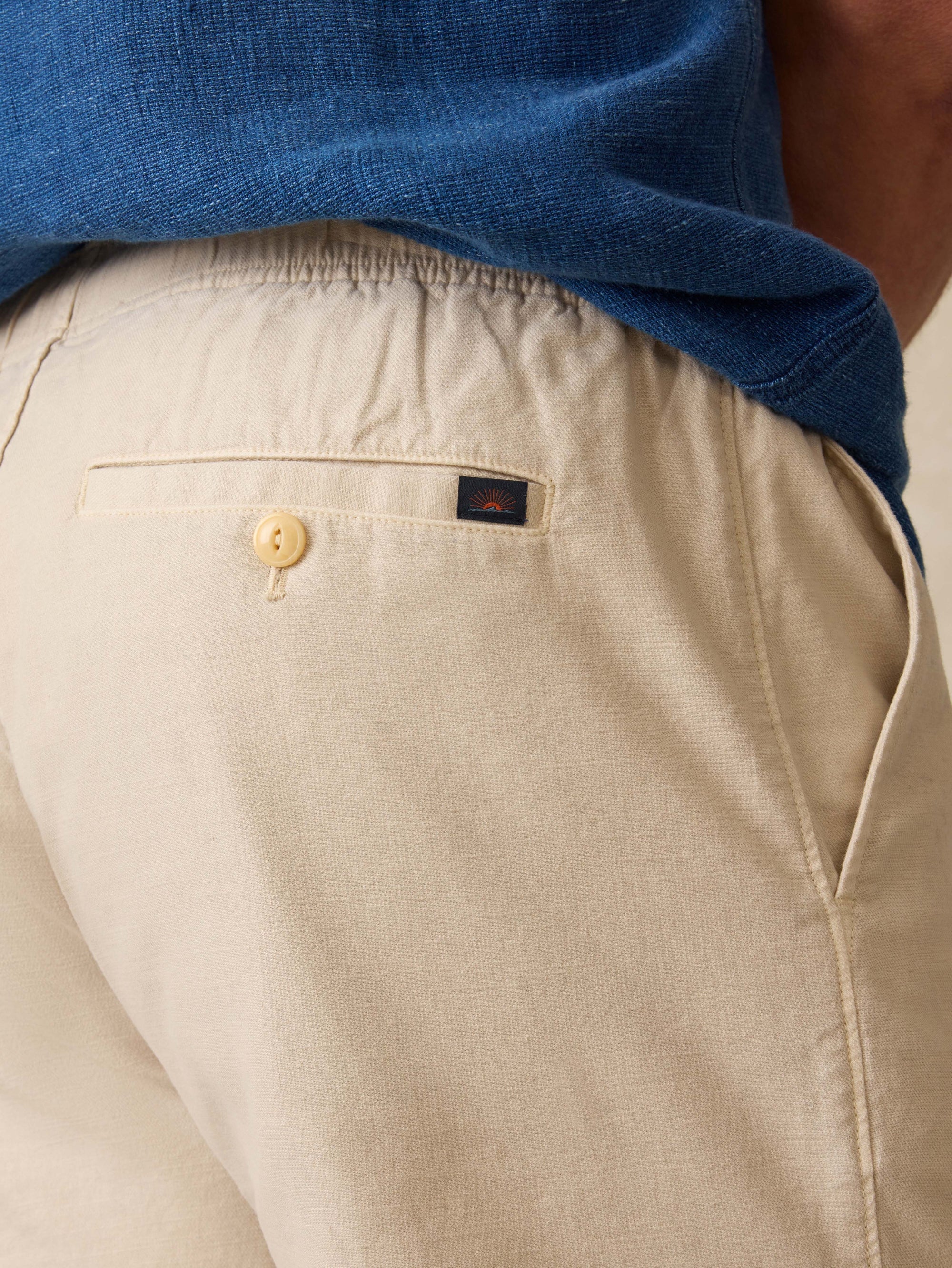 Essential Drawstring Short - Stone Secondary image