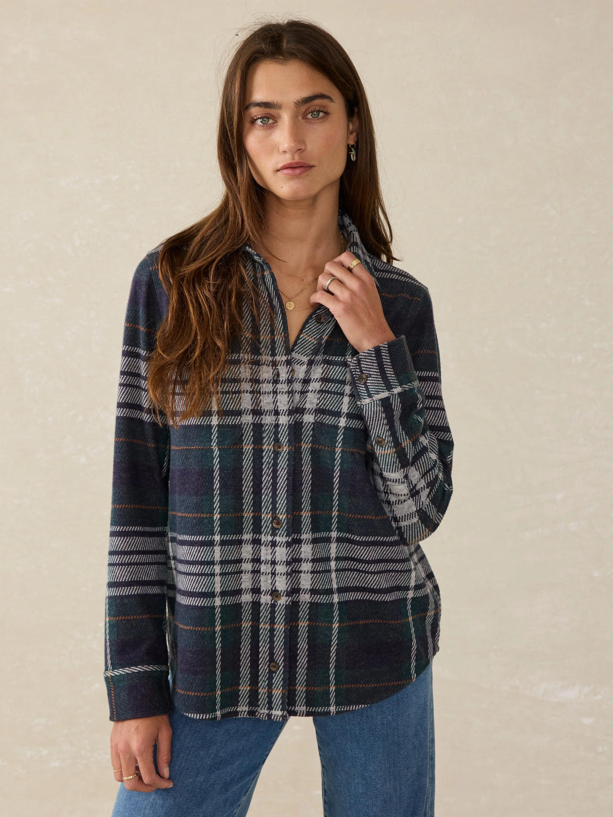 Legend™ Sweater Shirt - Blue Ridge Plaid Main image