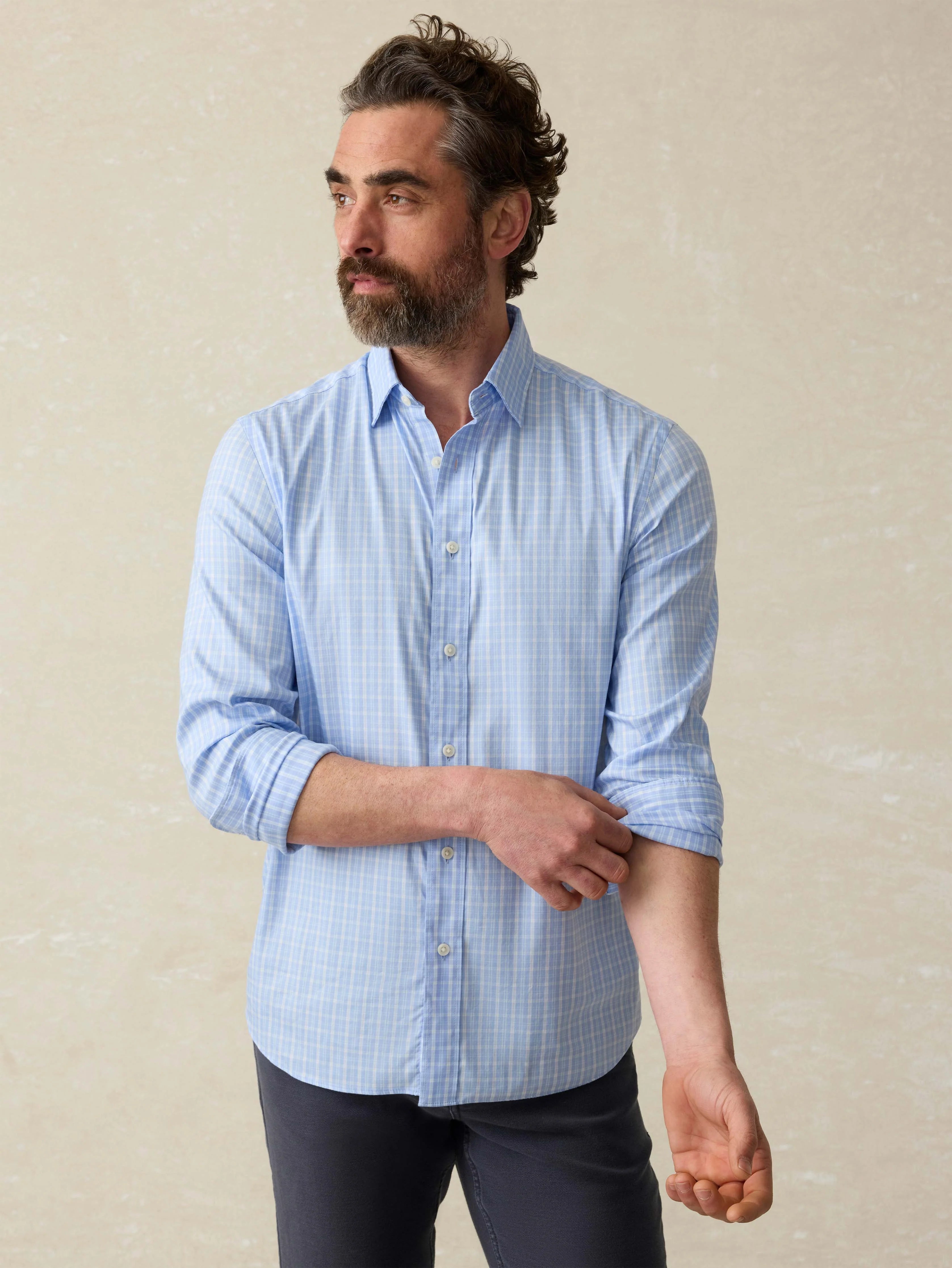 Movement™ Shirt - Sky Shore Plaid Main image