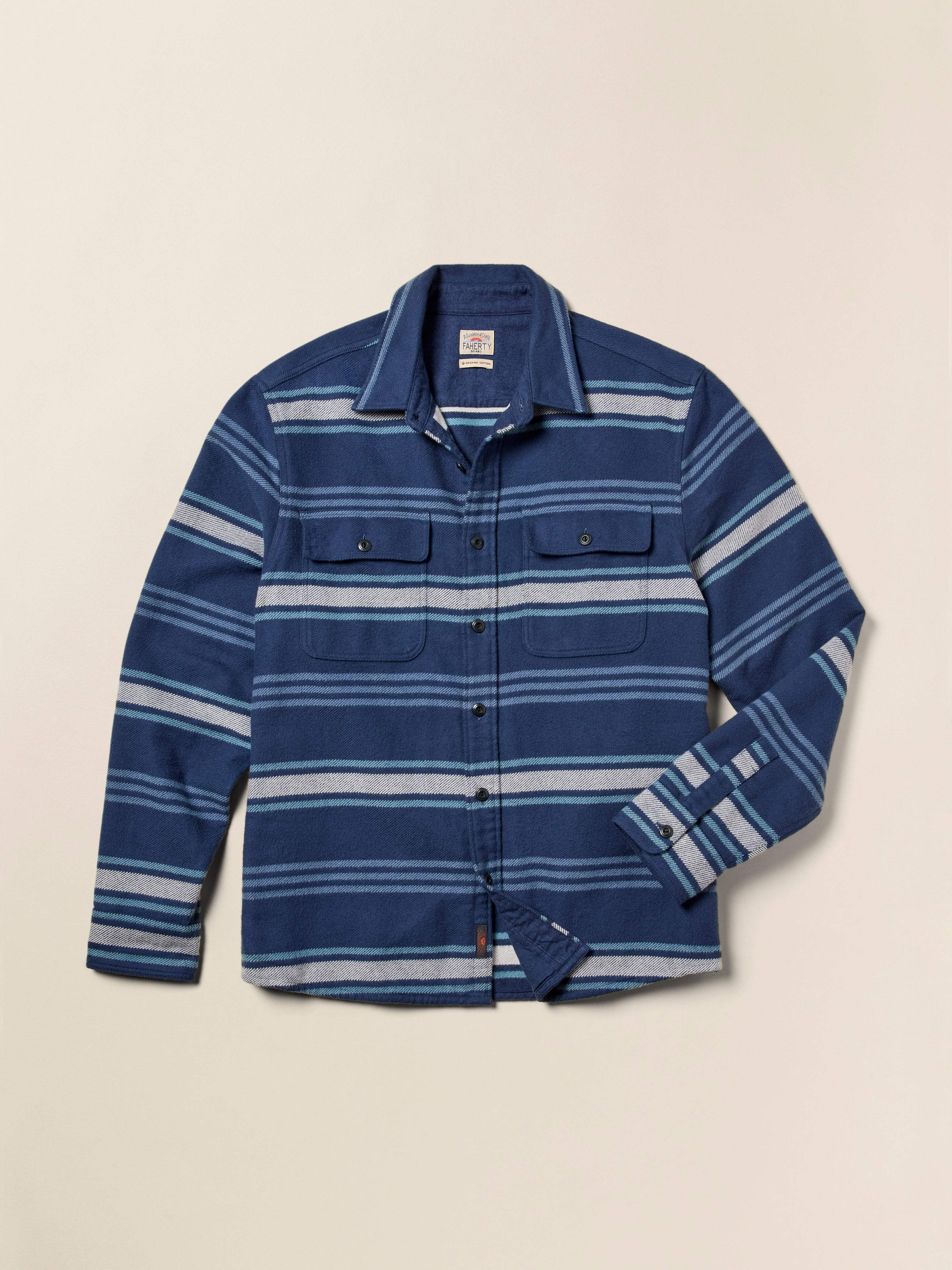 Wavebreaker Shirt - Winter Summit Stripe Secondary image