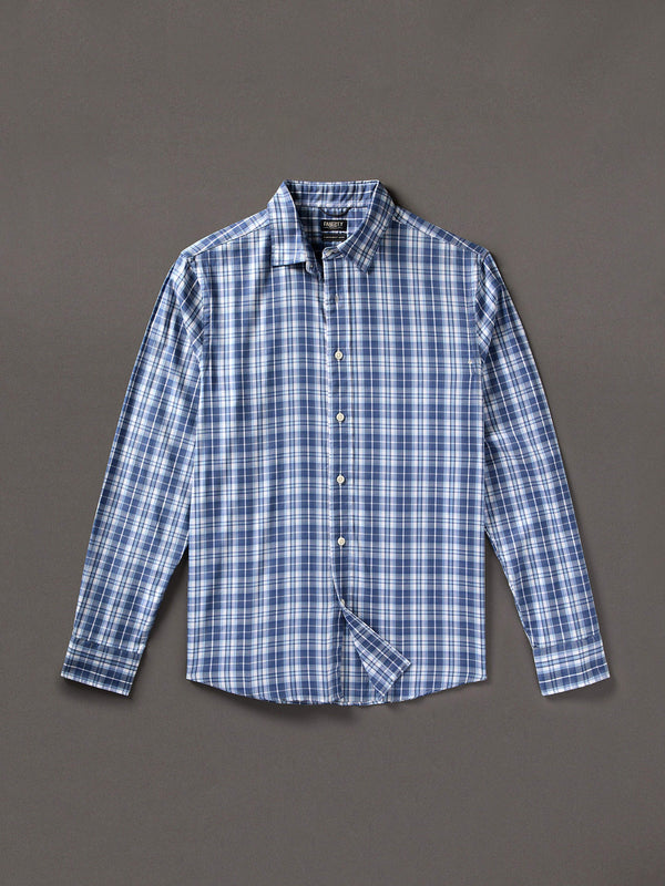 Performance Stretch Shirt - Lorain Waters Plaid