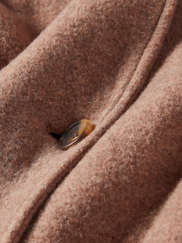 The Atlantic Knit Coat - Cappuccino