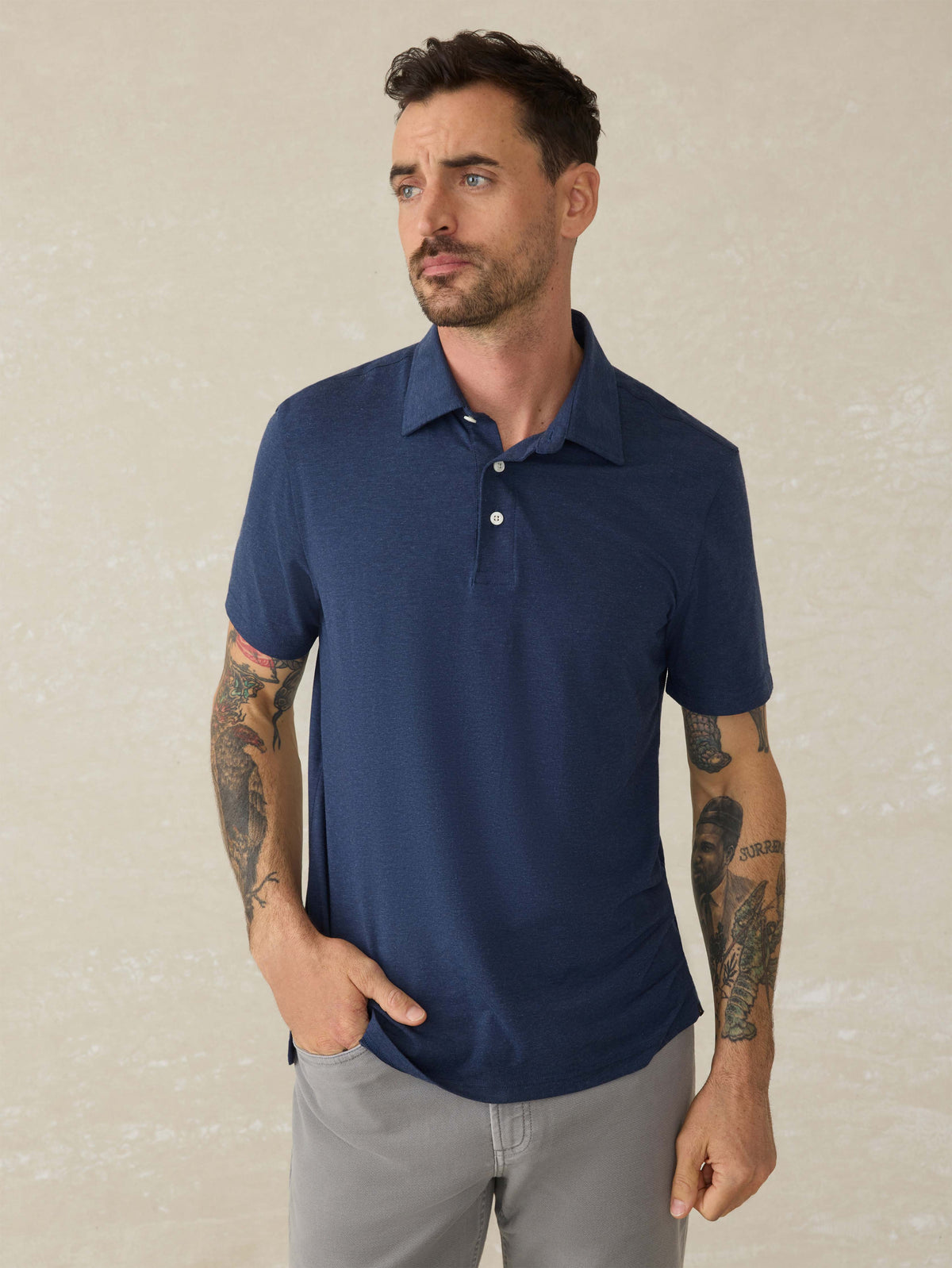 Short-Sleeve Movement™ Polo Shirt - Great Falls Heather Main image