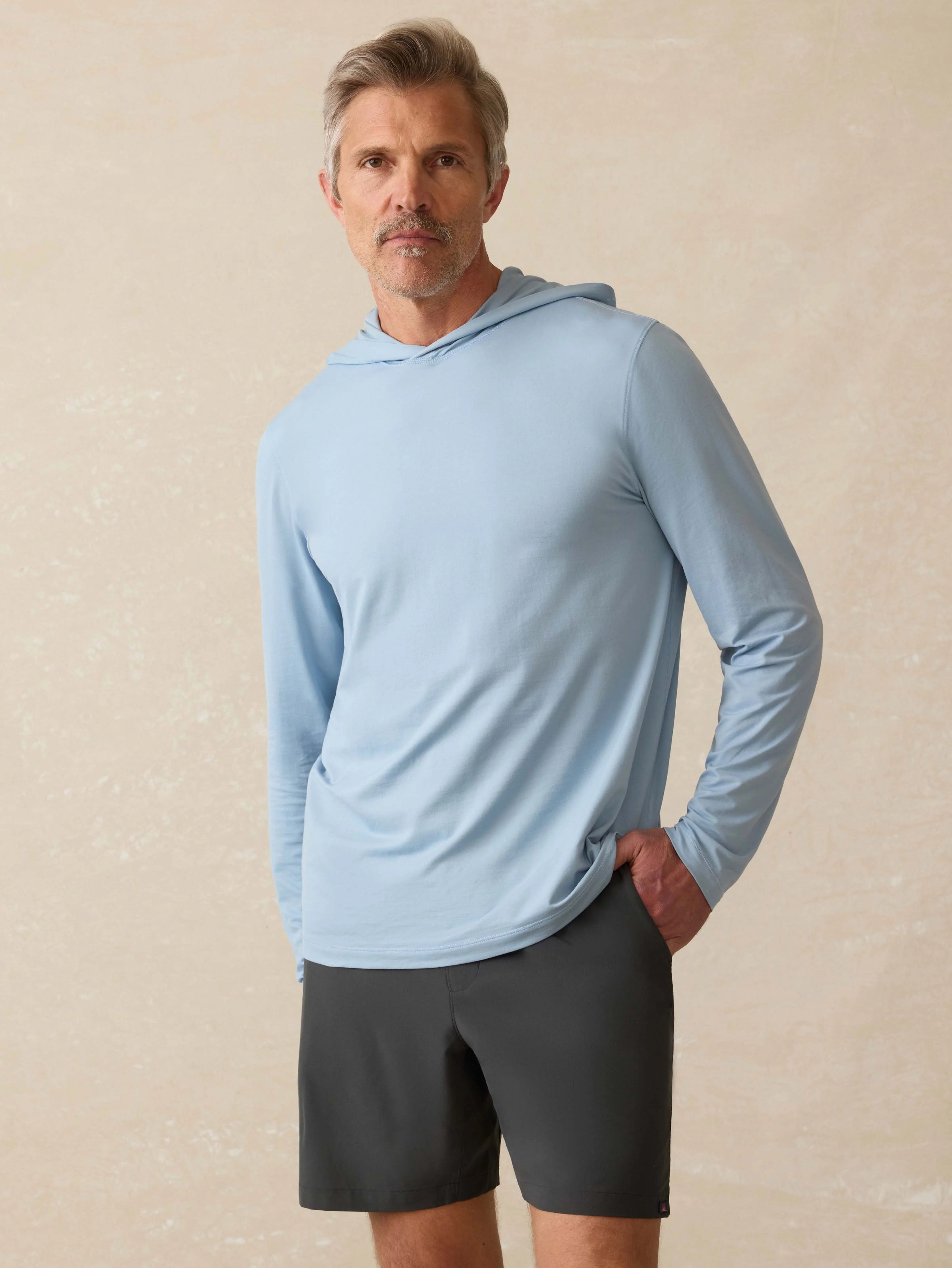 Shorelite UPF Hoodie - Blue Breeze Main image