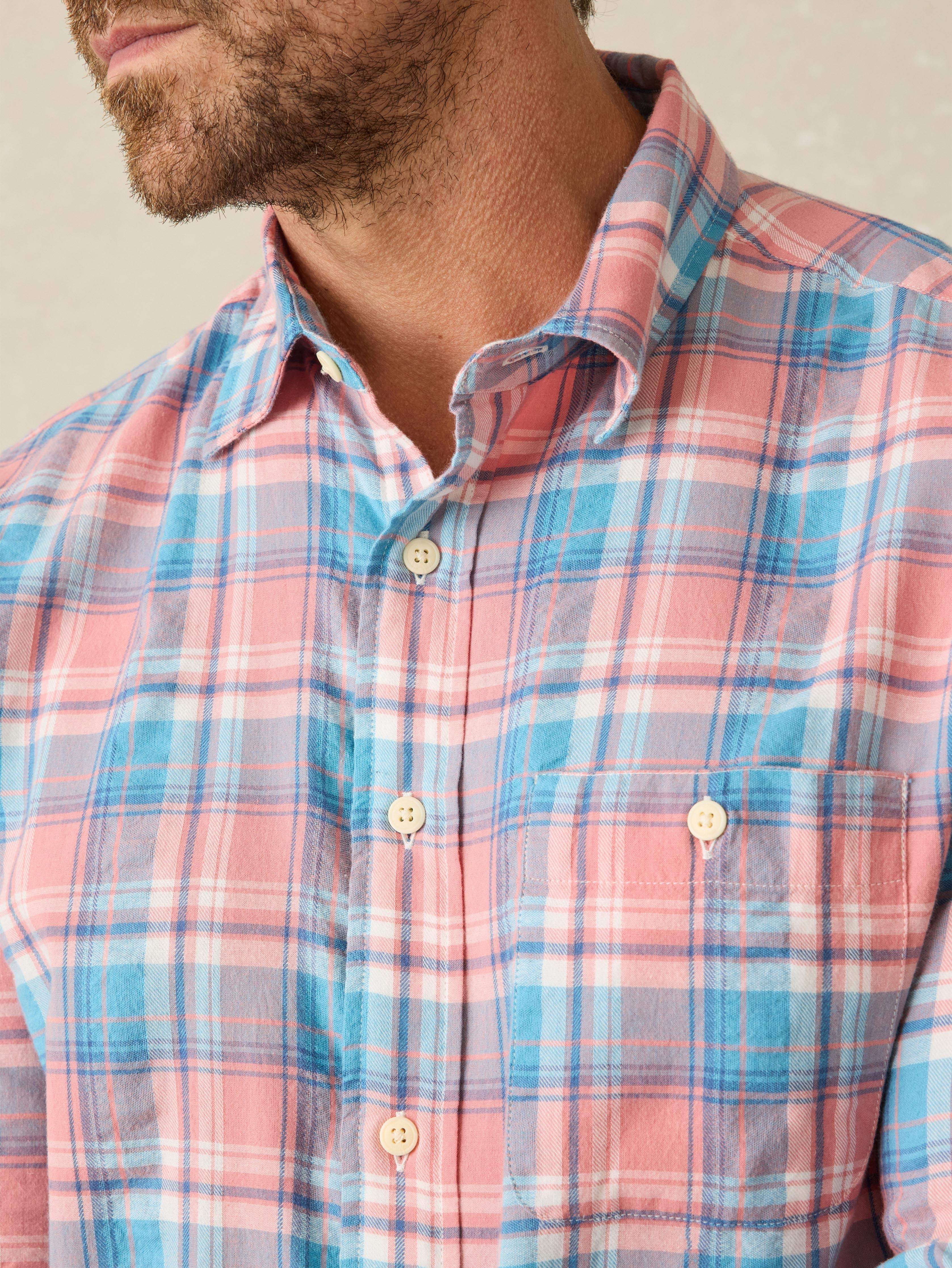 Delray Shirt - Sun Berry Plaid Secondary image