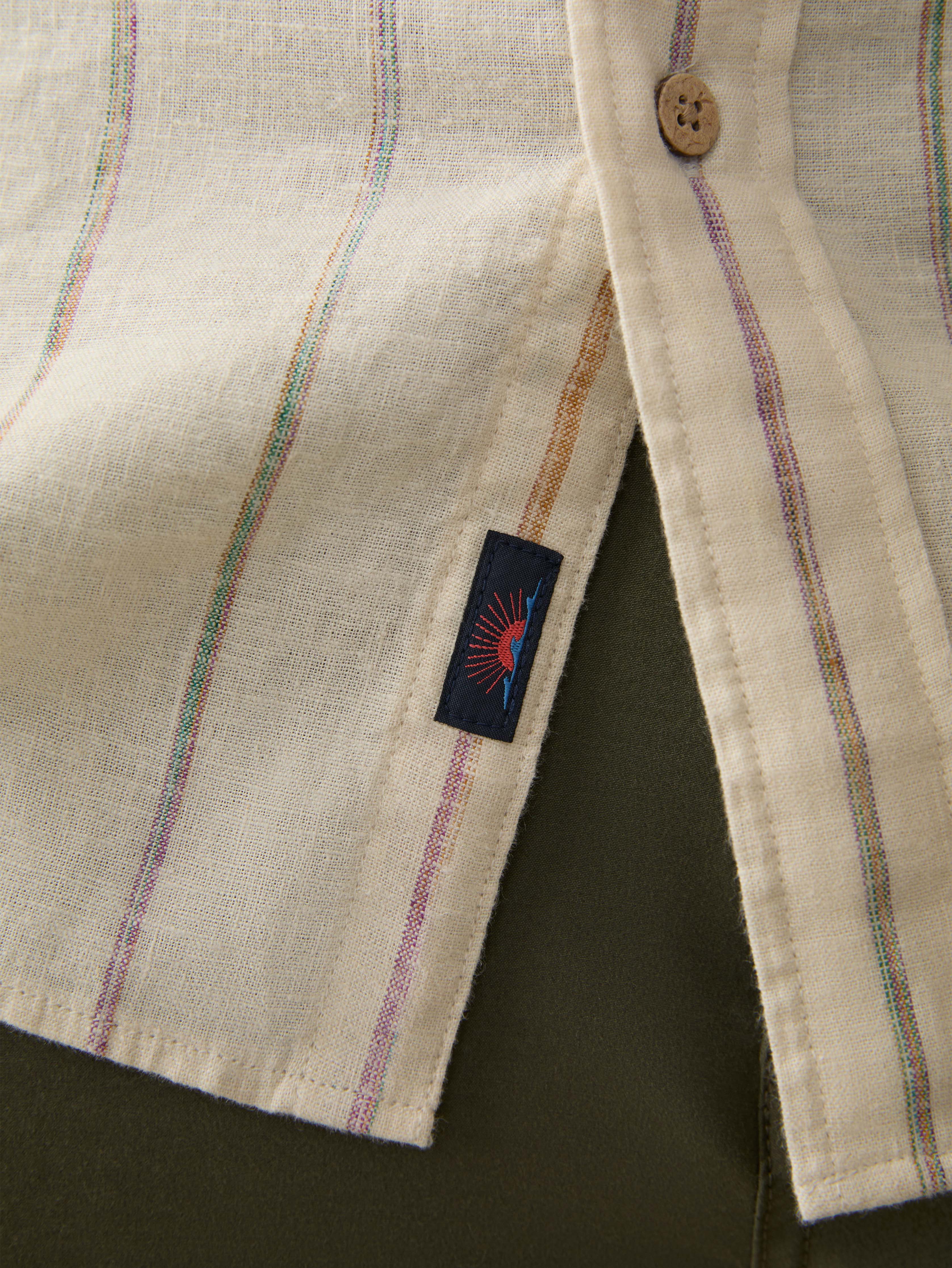 Long-Sleeve Breeze Shirt - Cloud Beach Stripe Secondary image