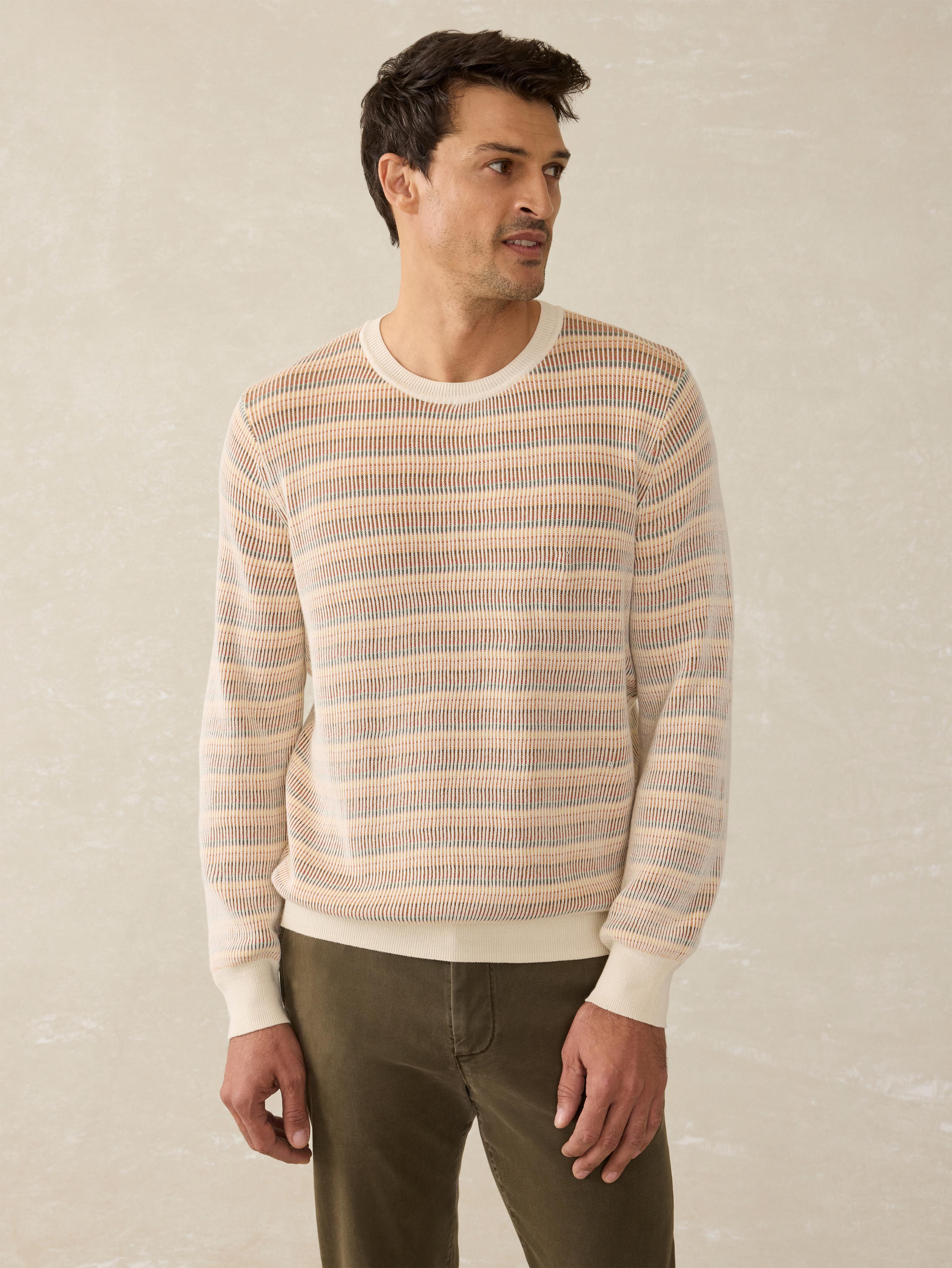 Sunwashed Crewneck Sweater - Desert Hills Main image
