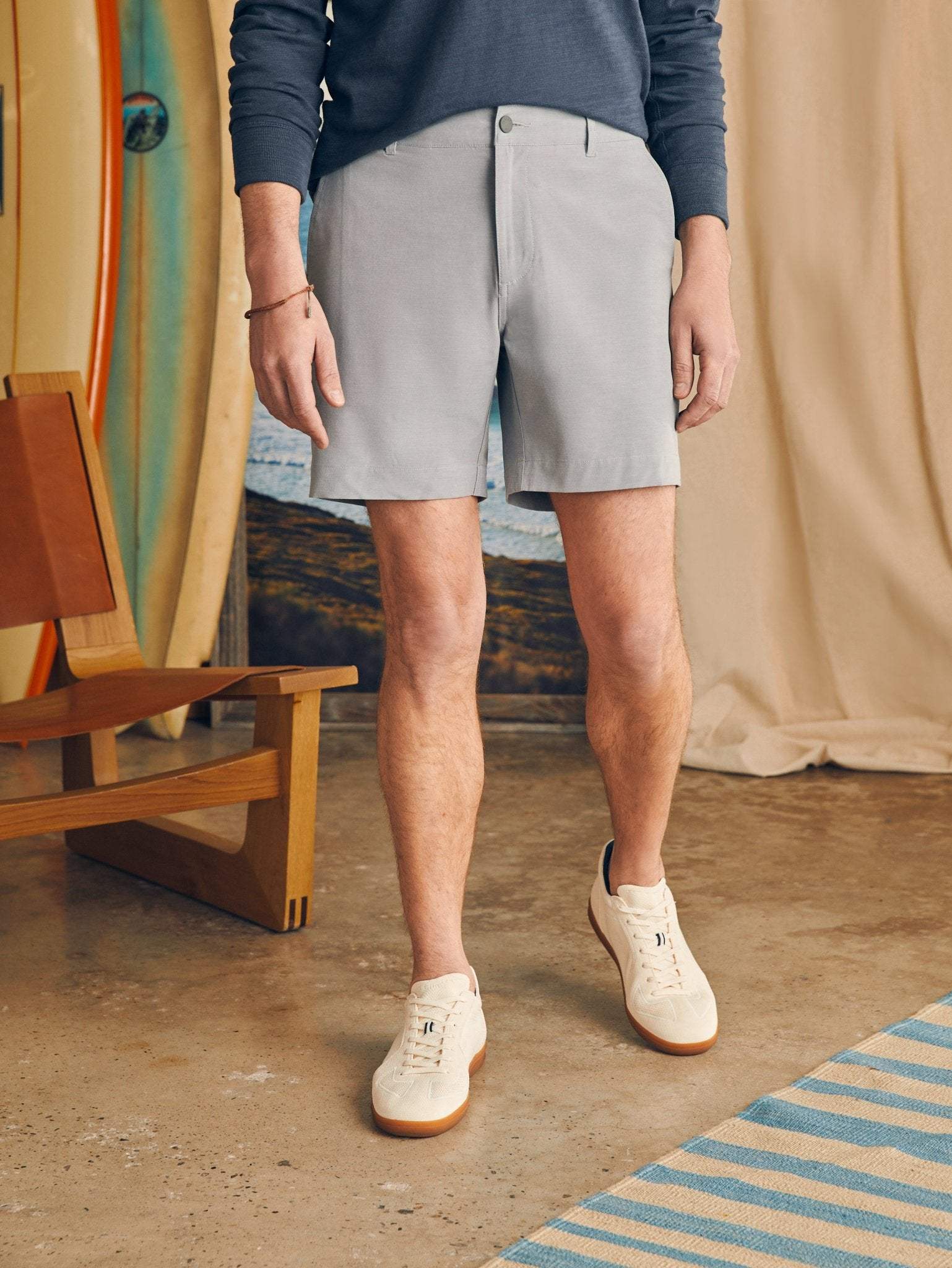 All Day™ Short 1.0 (7") - Ice Grey Main image
