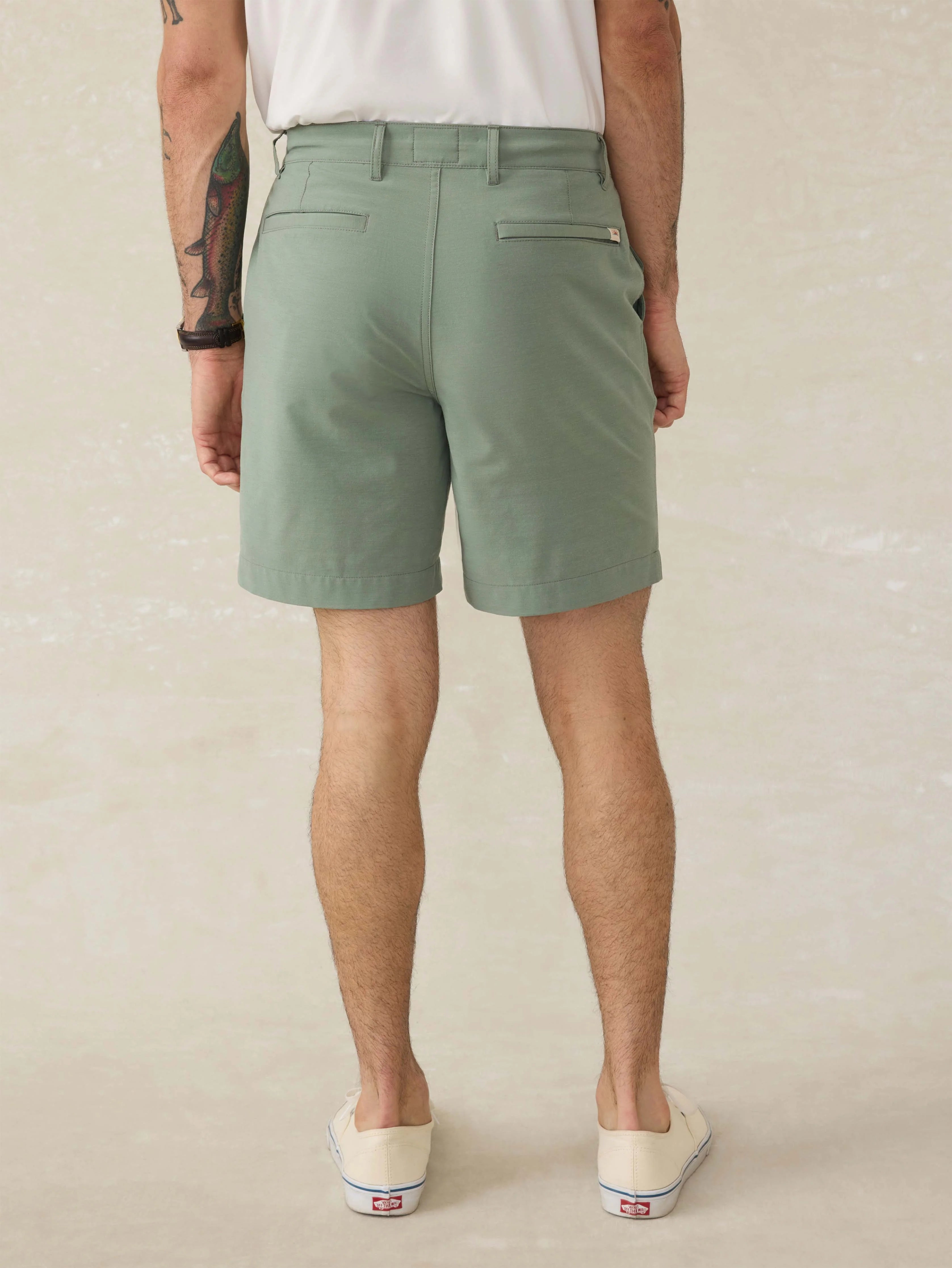 All Day™ Short 2.0 (7") - Trail Olive Secondary image