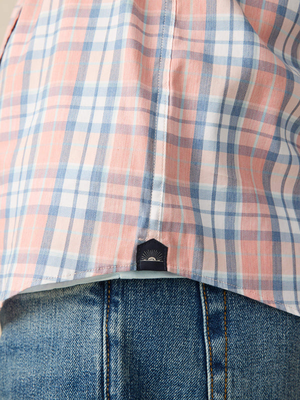 Movement™ Shirt - Ocean Coral Plaid