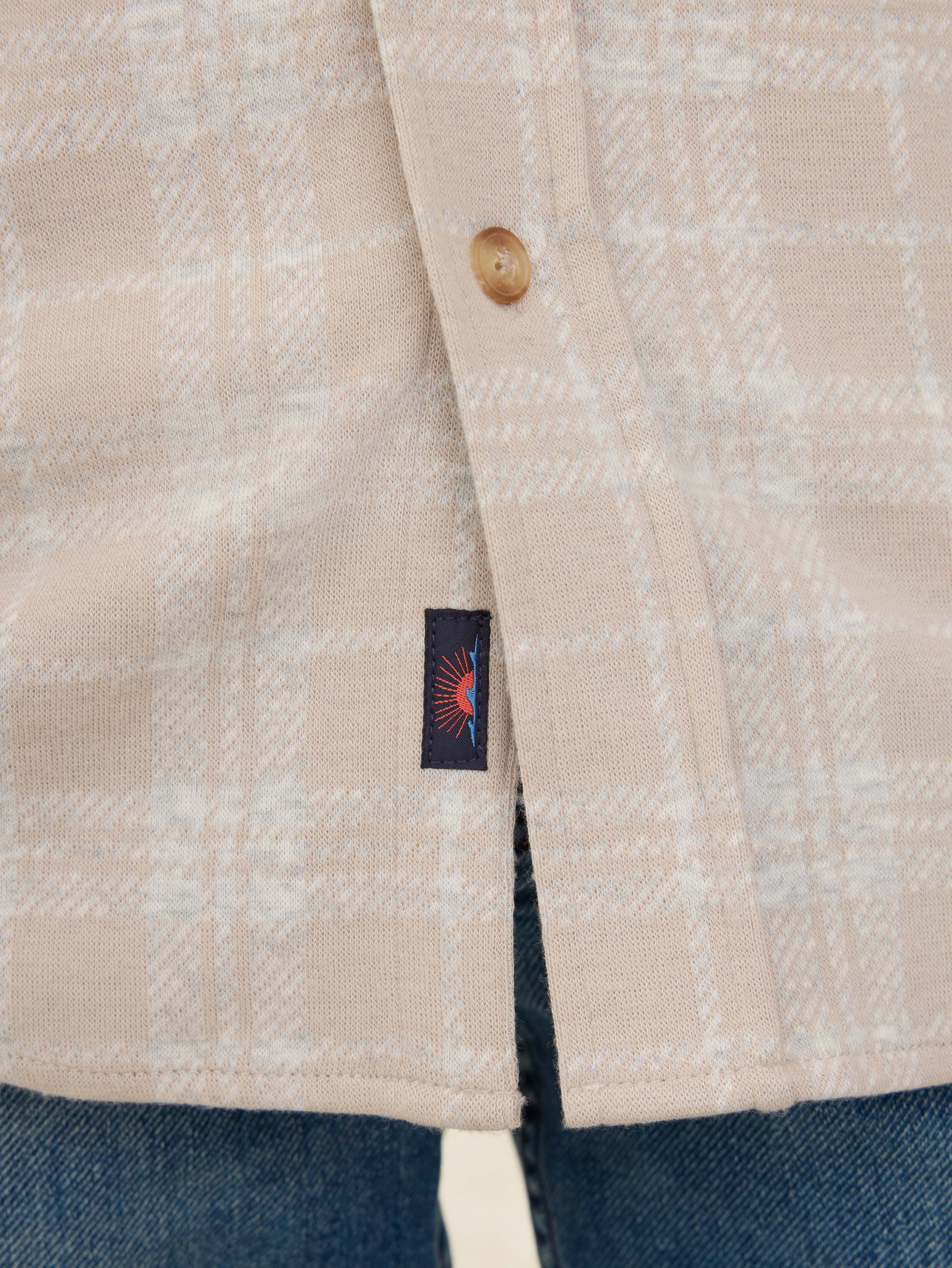 Soft Knit Sweater Shirt - Desert Plains Plaid