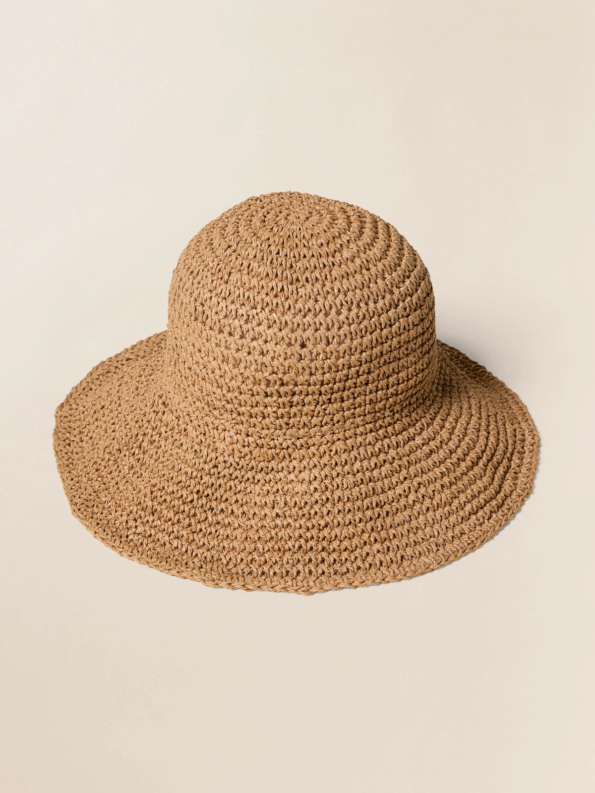 Womens Straw Sun Hat - Salt