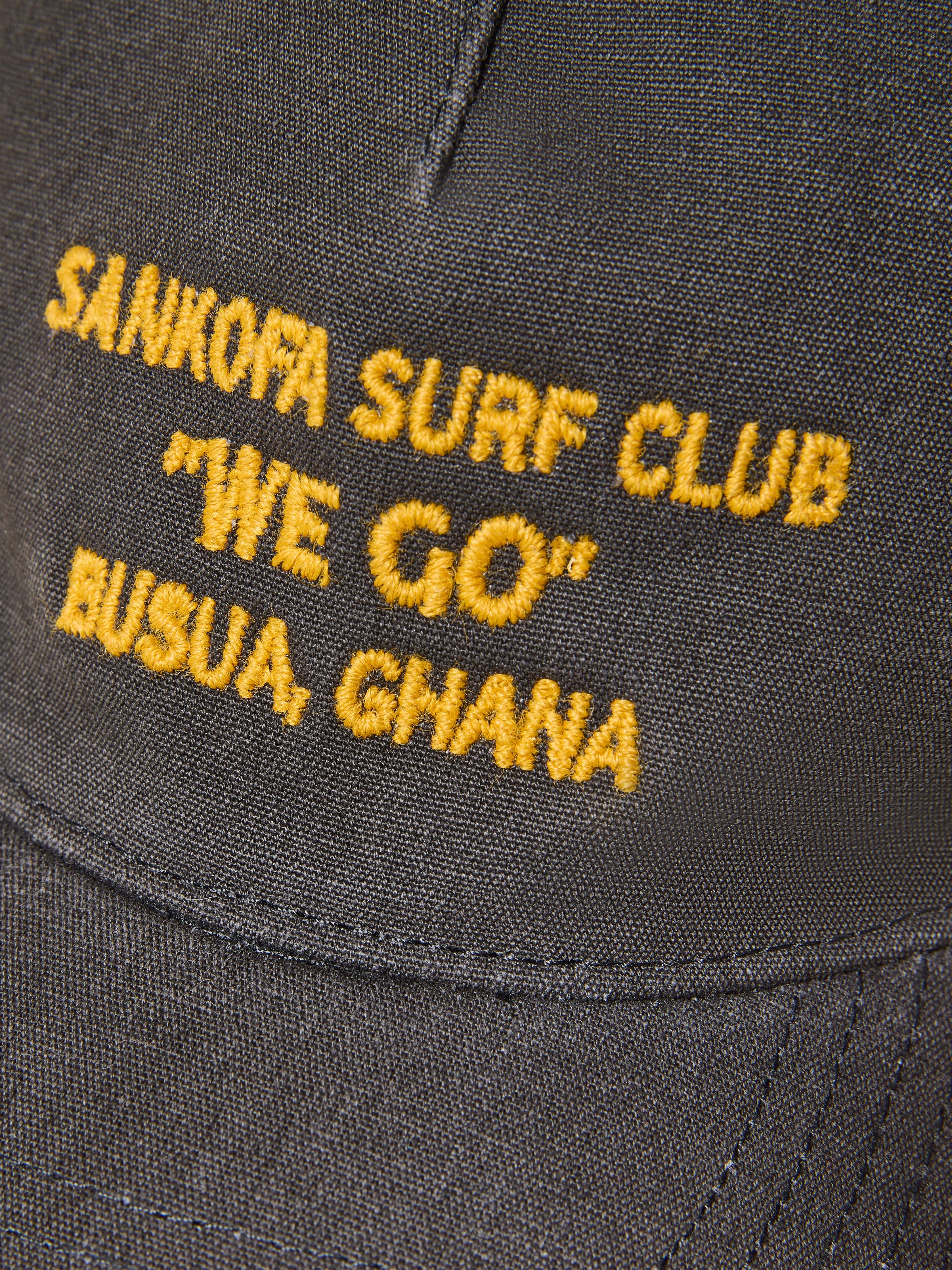 Surf Ghana Sankofa Trucker Hat - Mountain Black Secondary image