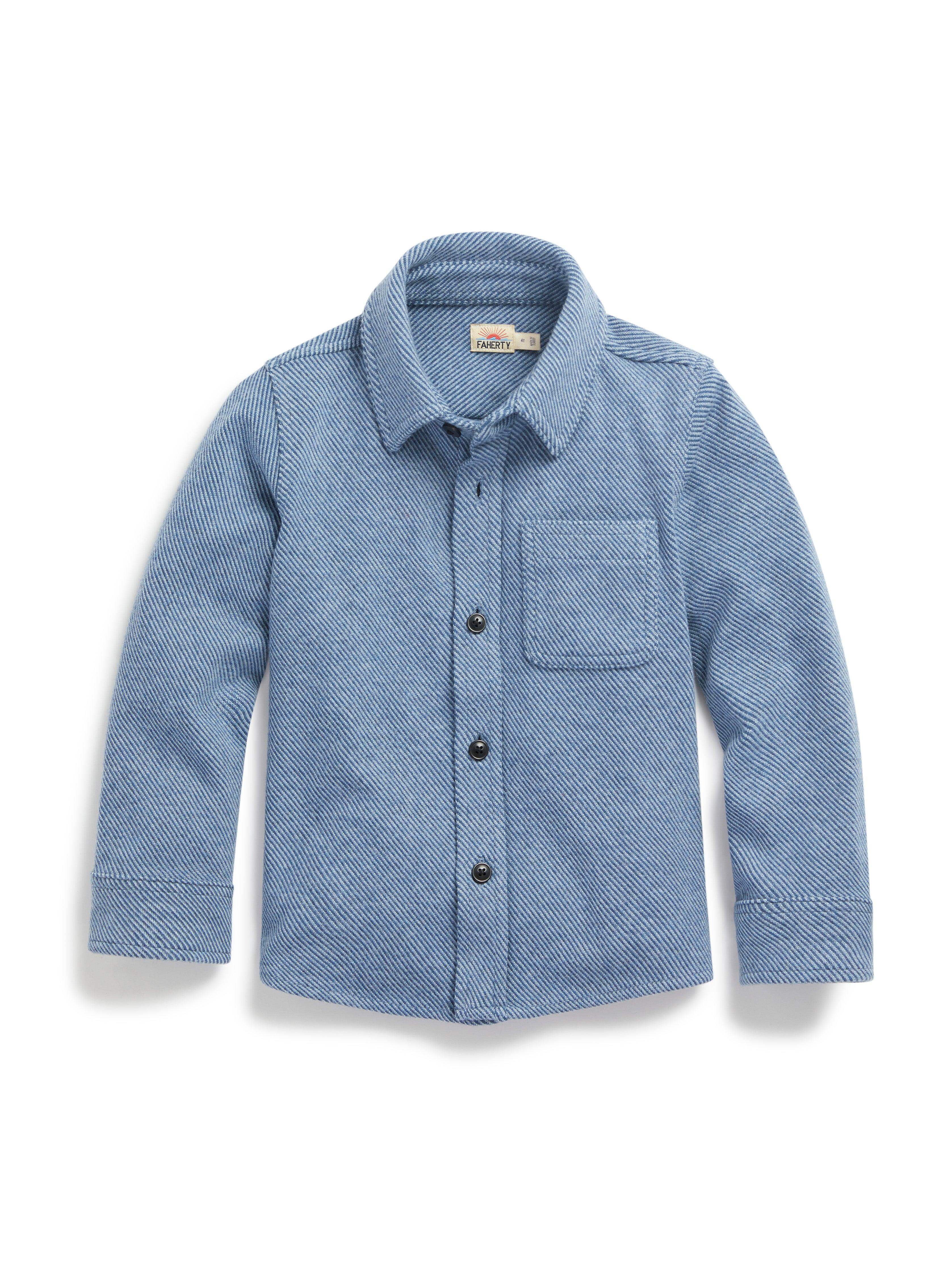 Kids Legend™ Sweater Shirt - Glacier Blue Twill Main image