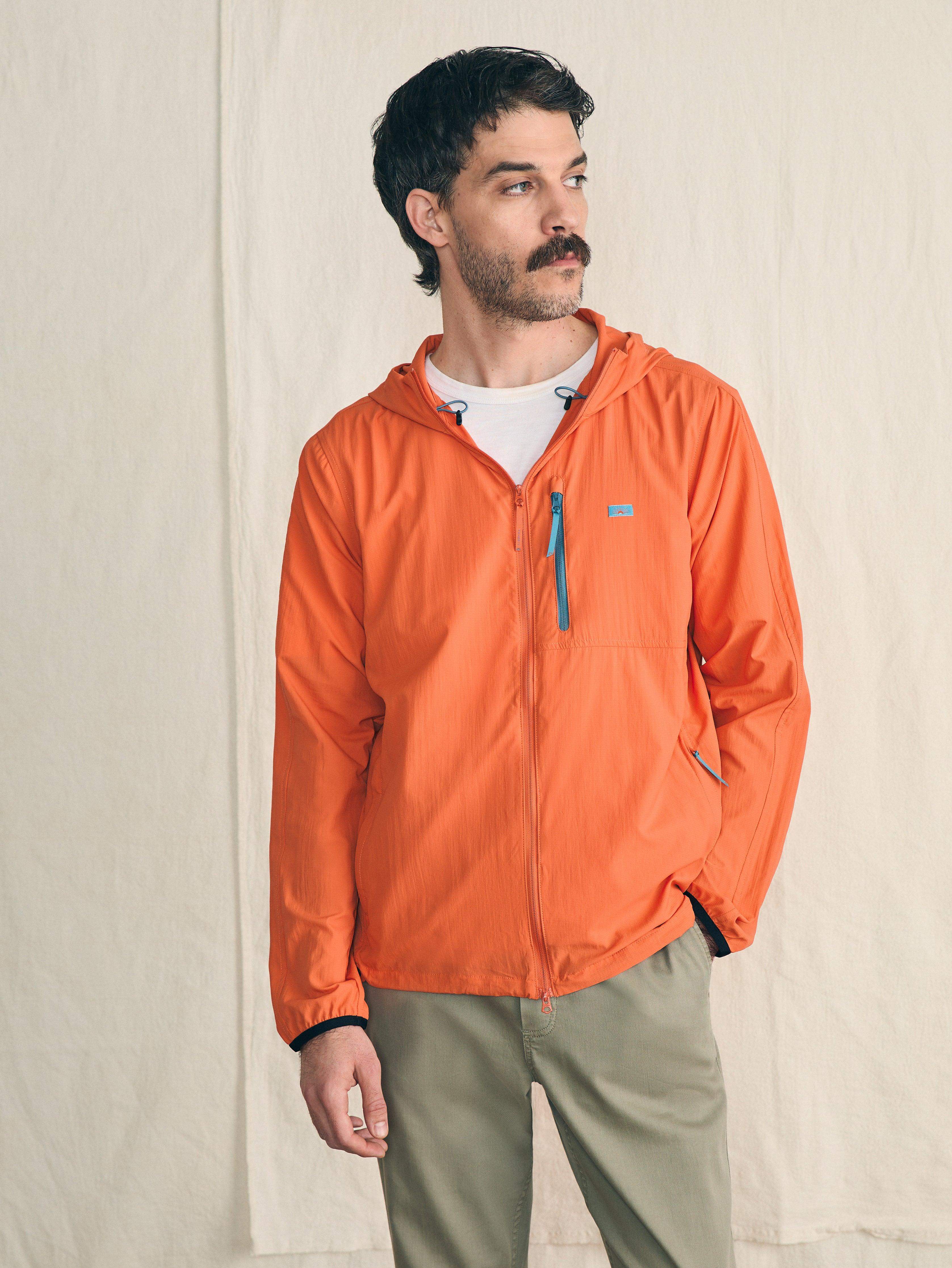 Shorelite Packable Anorak - Isle Orange Main image