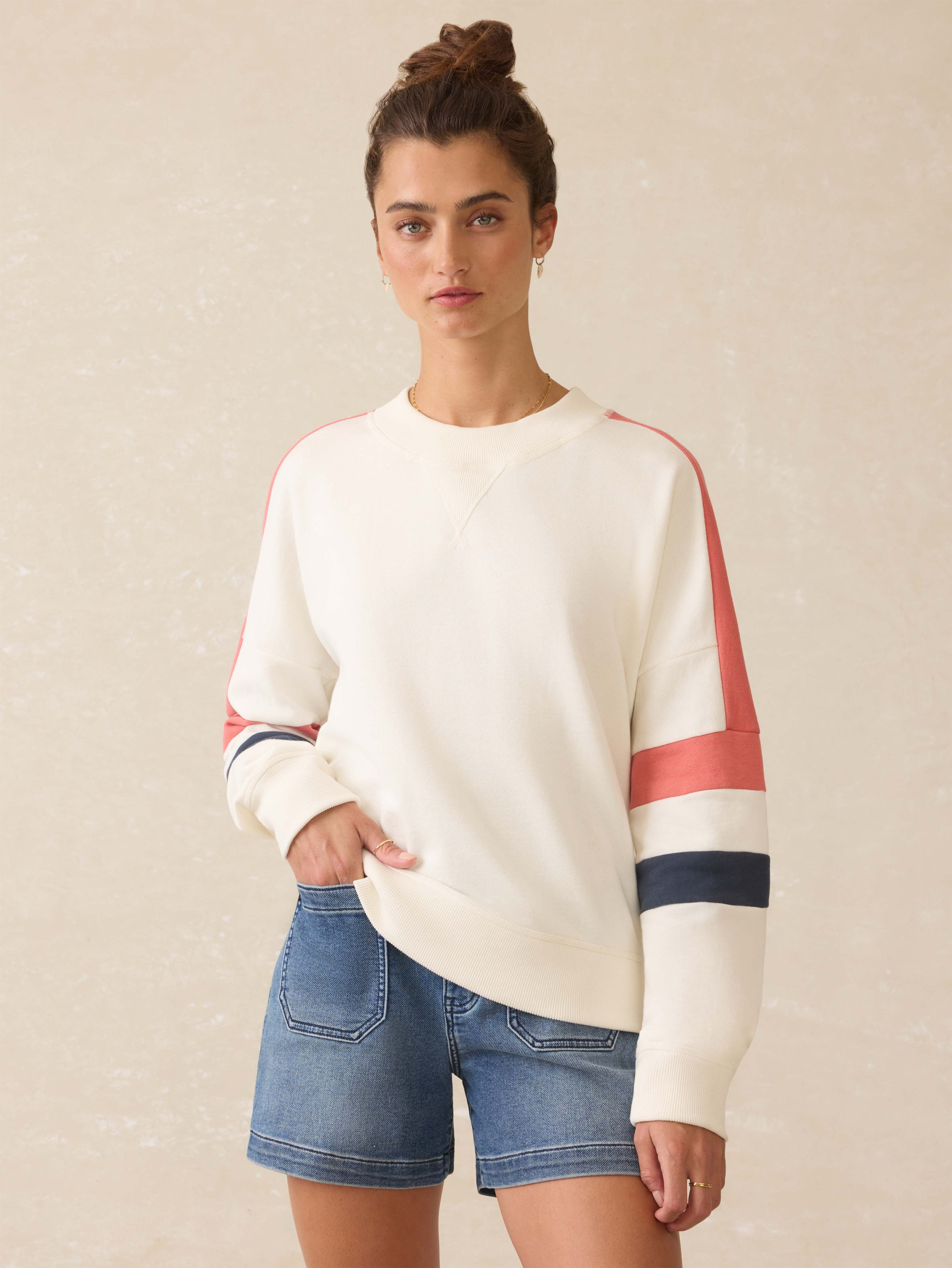 High Standard Fleece Varsity Crew - Rosewood Field Main image