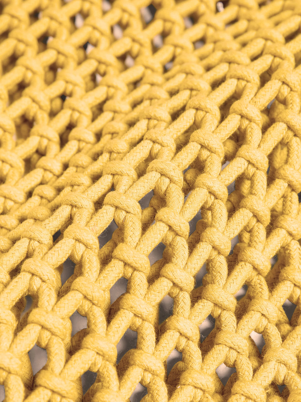 Sunwashed Macrame Tote - Sunshine
