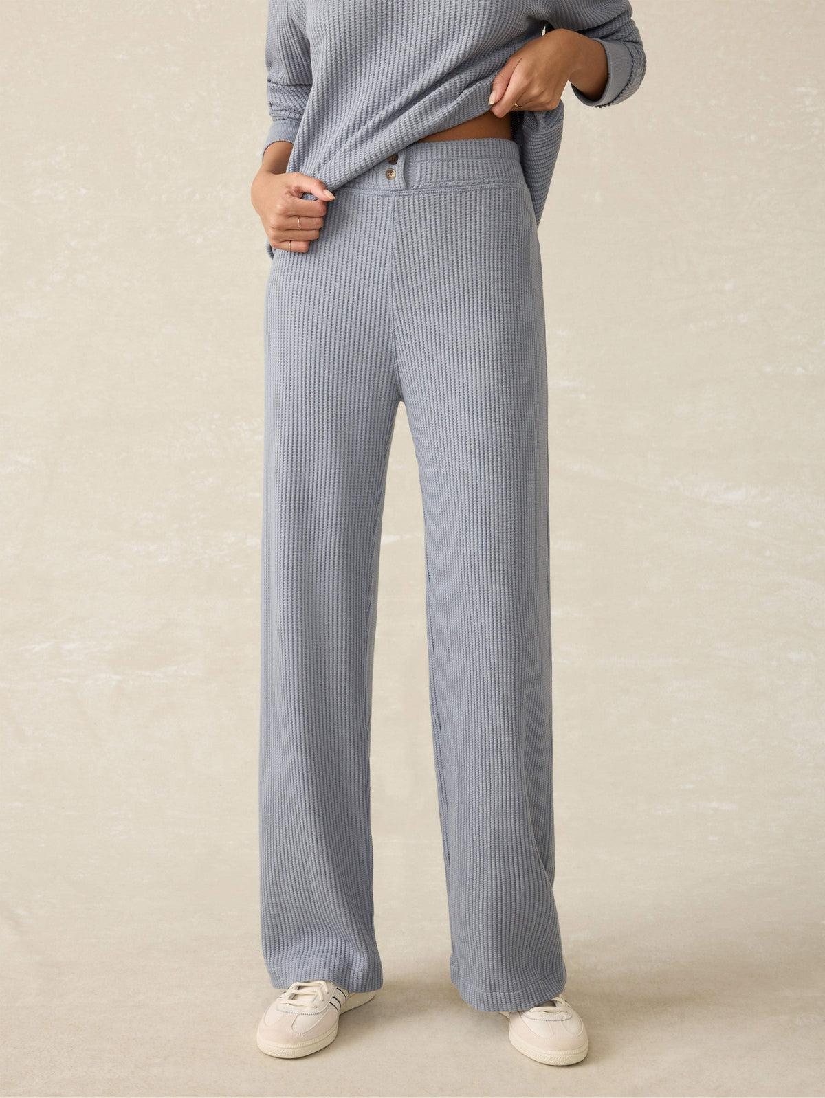 Legend™ Waffle Wide Leg Pant - Tradewinds Main image
