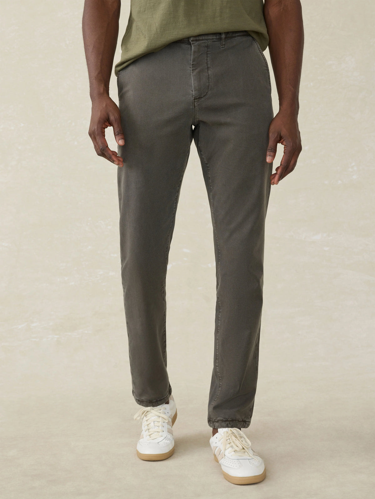 Coastline Stretch Chino - Faded Black Main image