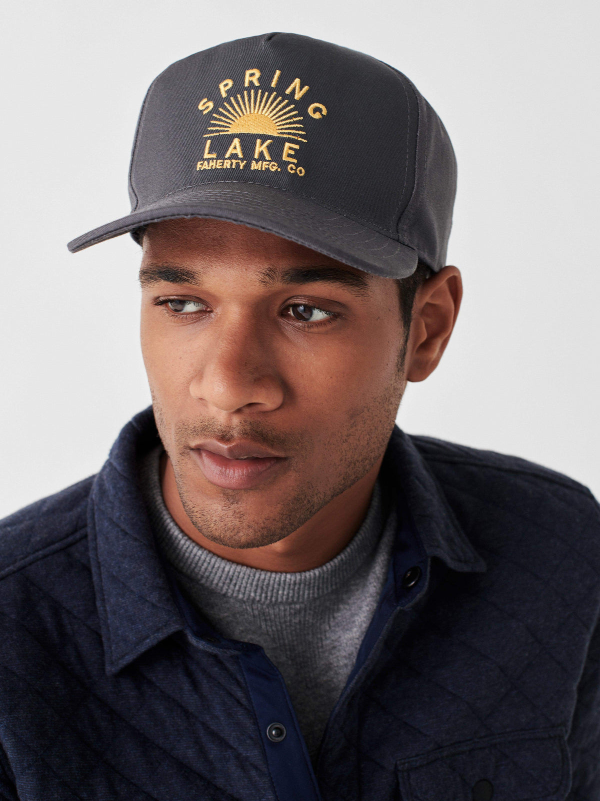 Spring Lake Sunshine Hat - Washed Black Main image