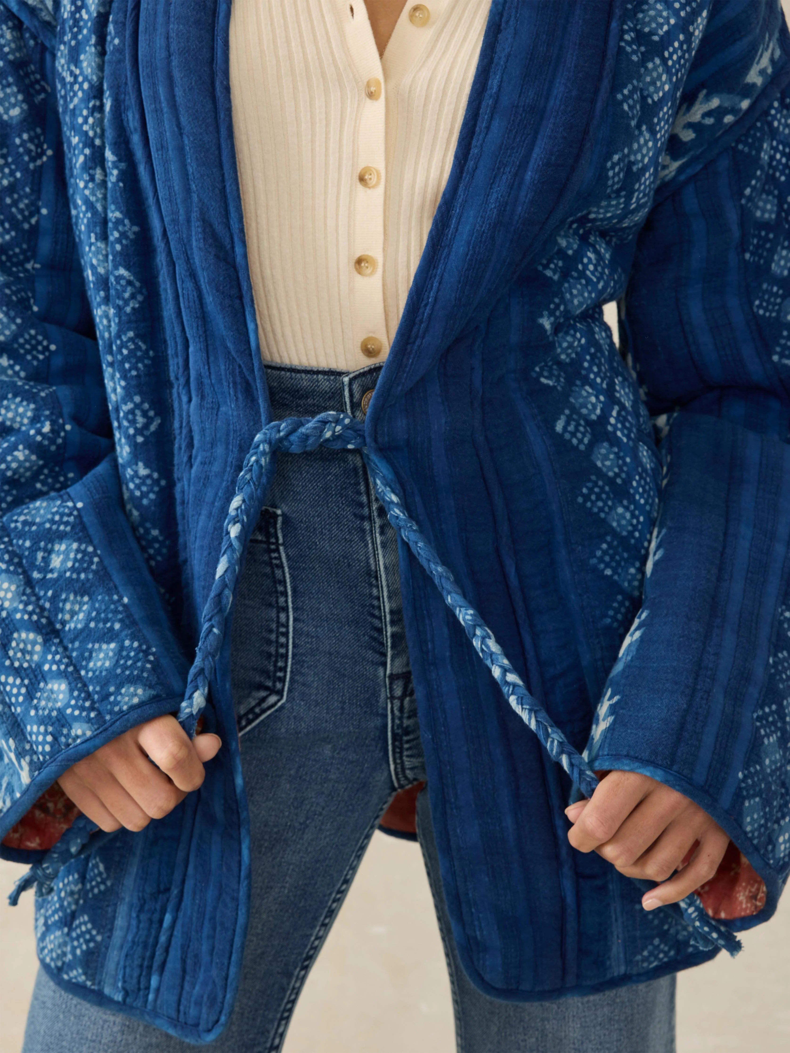 Sun Valley Quilted Jacket - Indigo Valley Secondary image