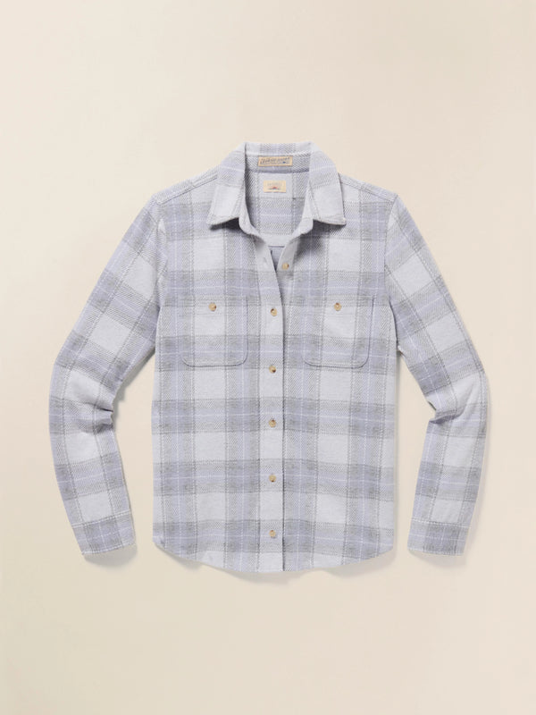 Legend™ Sweater Shirt - Blue Ravine Plaid