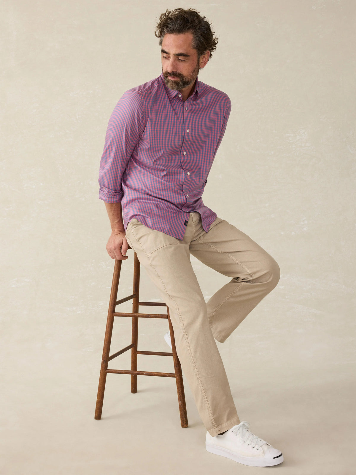 Movement™ Shirt (Tall) - Blue Rose Gingham