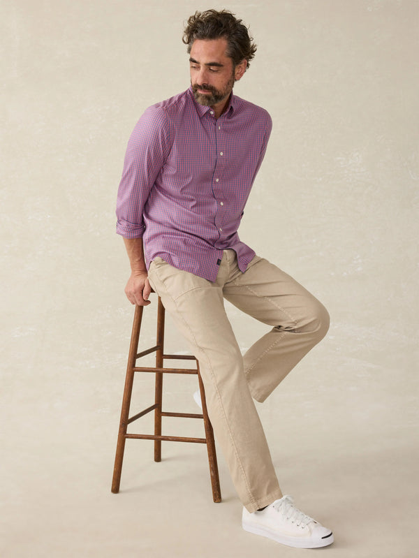 Movement™ Shirt (Tall) - Blue Rose Gingham