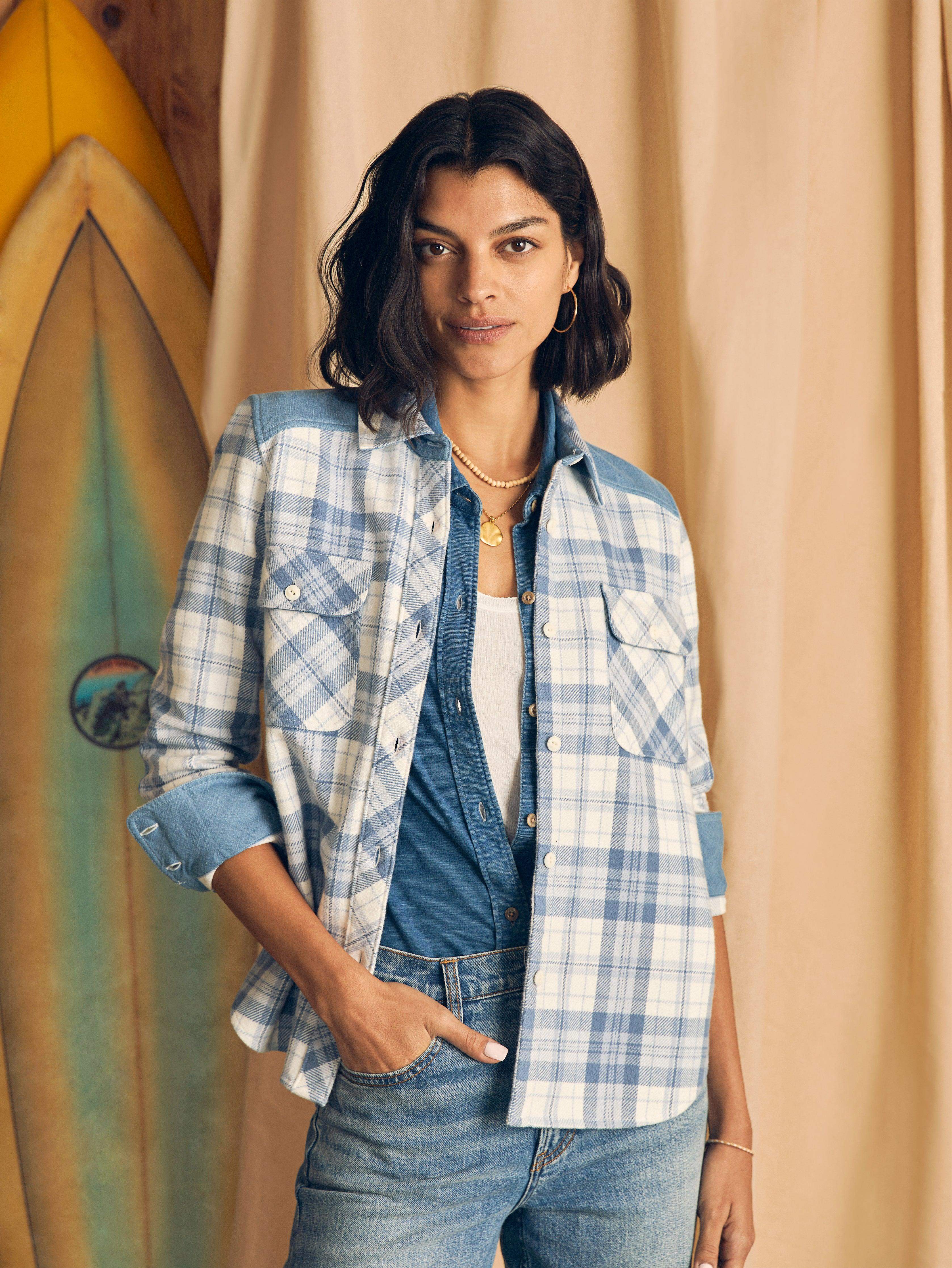 Daly Shirt - Misty Plaid Main image