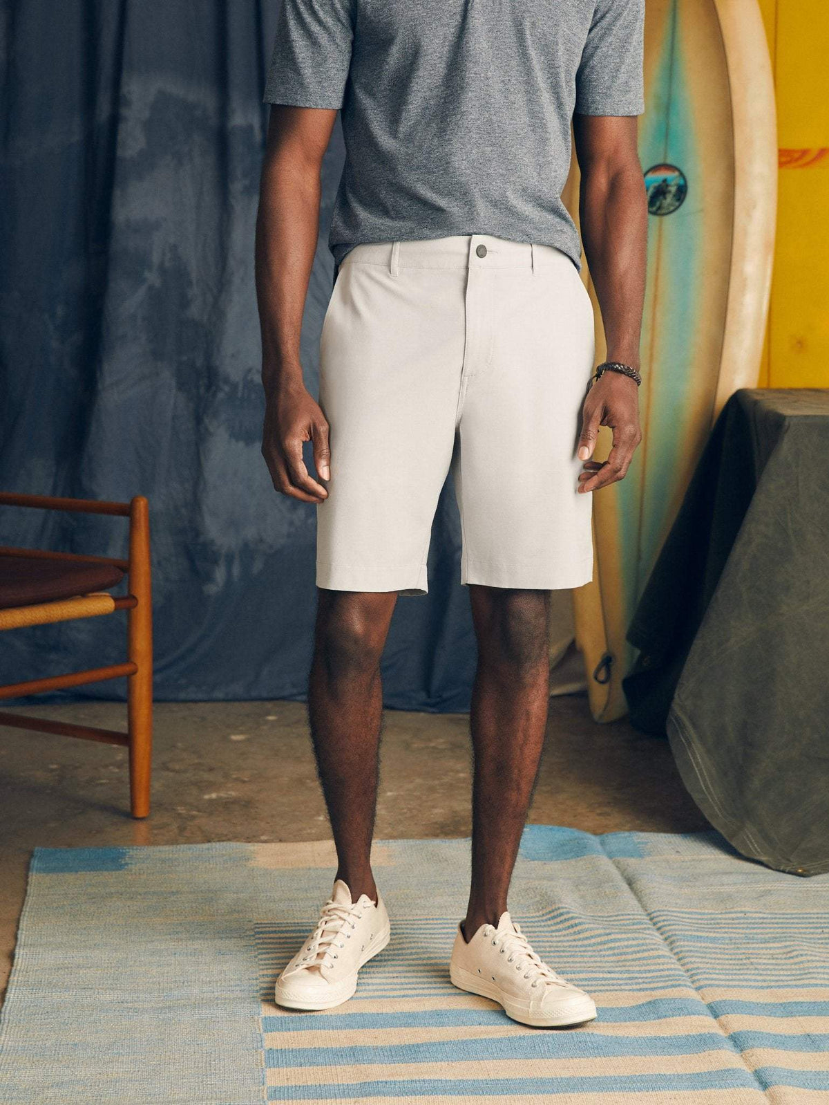 All Day™ Short 1.0 (9") - Stone Main image