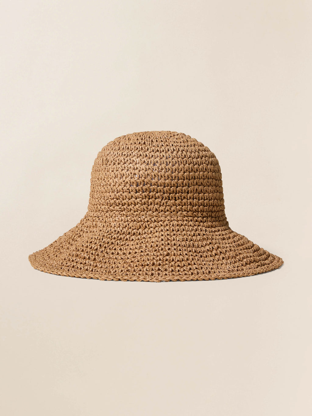 Womens Straw Sun Hat - Salt