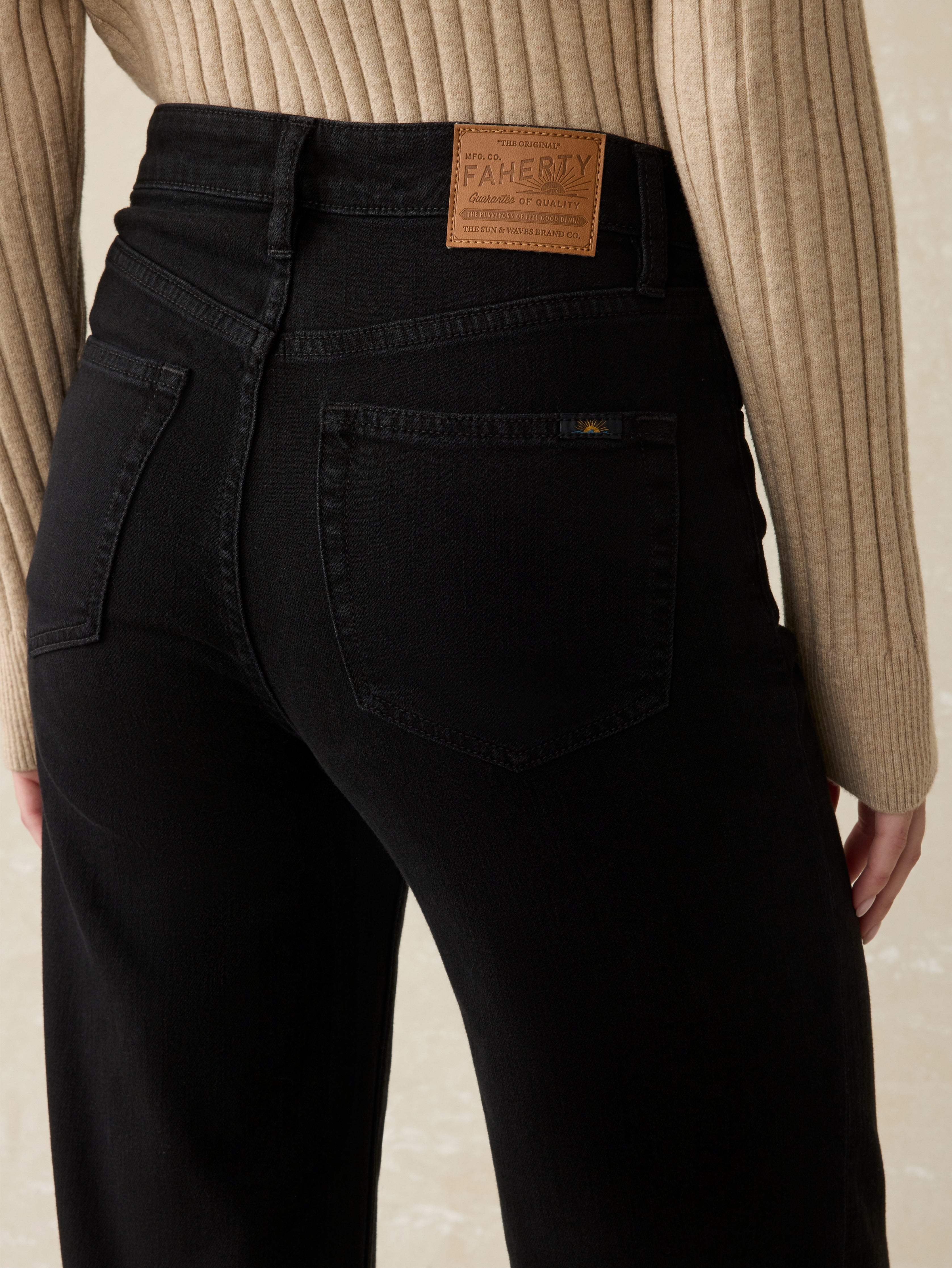 Dream Jean Wide Leg - Nocturne Wash Secondary image