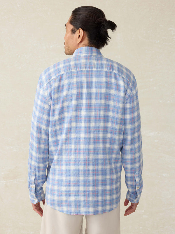 Long-Sleeve Breeze Shirt - Bristol Harbor Plaid