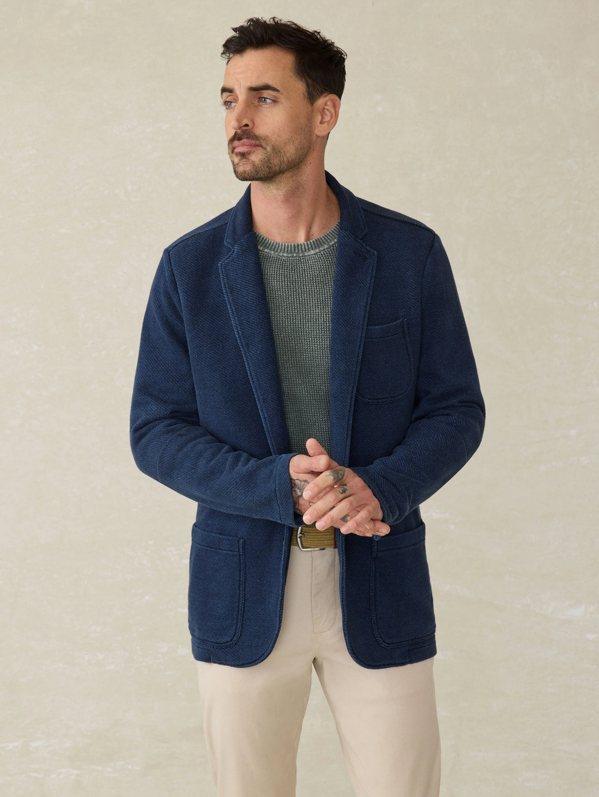 Inlet Knit Blazer (Short) - Hendricks Indigo Wash Main image