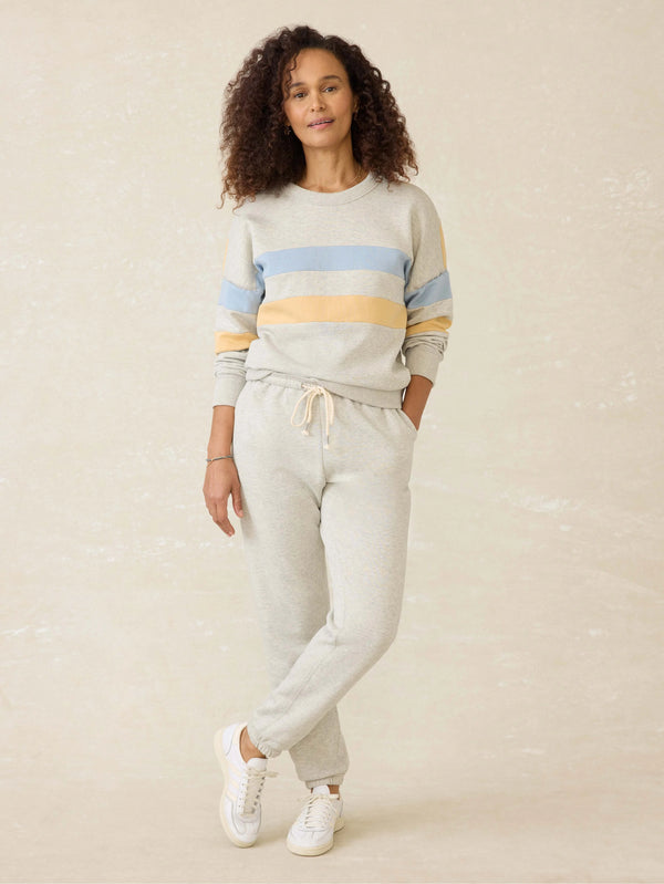 High Standard Fleece Crew - Sunset Bay