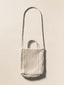 Sunwashed Macrame Crossbody - Cream