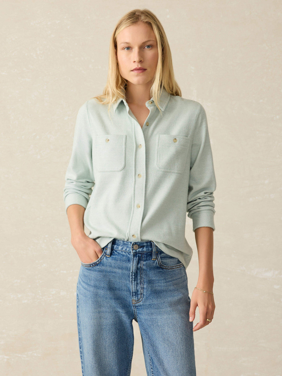 Legend™ Sweater Shirt - Jadeite Twill Main image